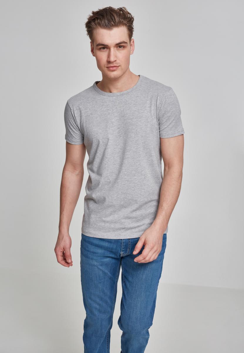 Fitted Stretch Tee Grey