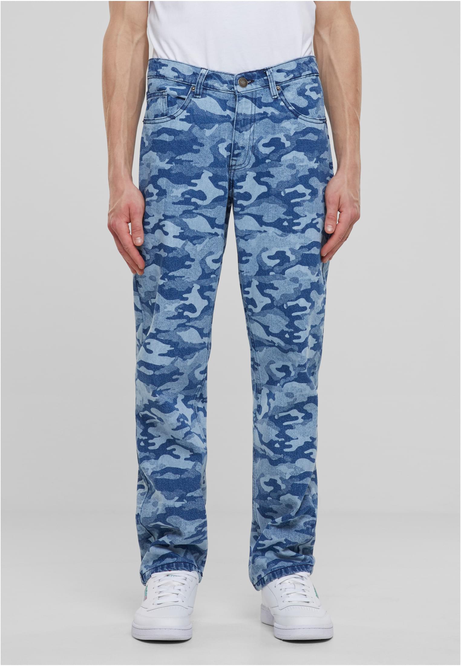 Men&#039;s Laser Camo jeans camouflage/blue