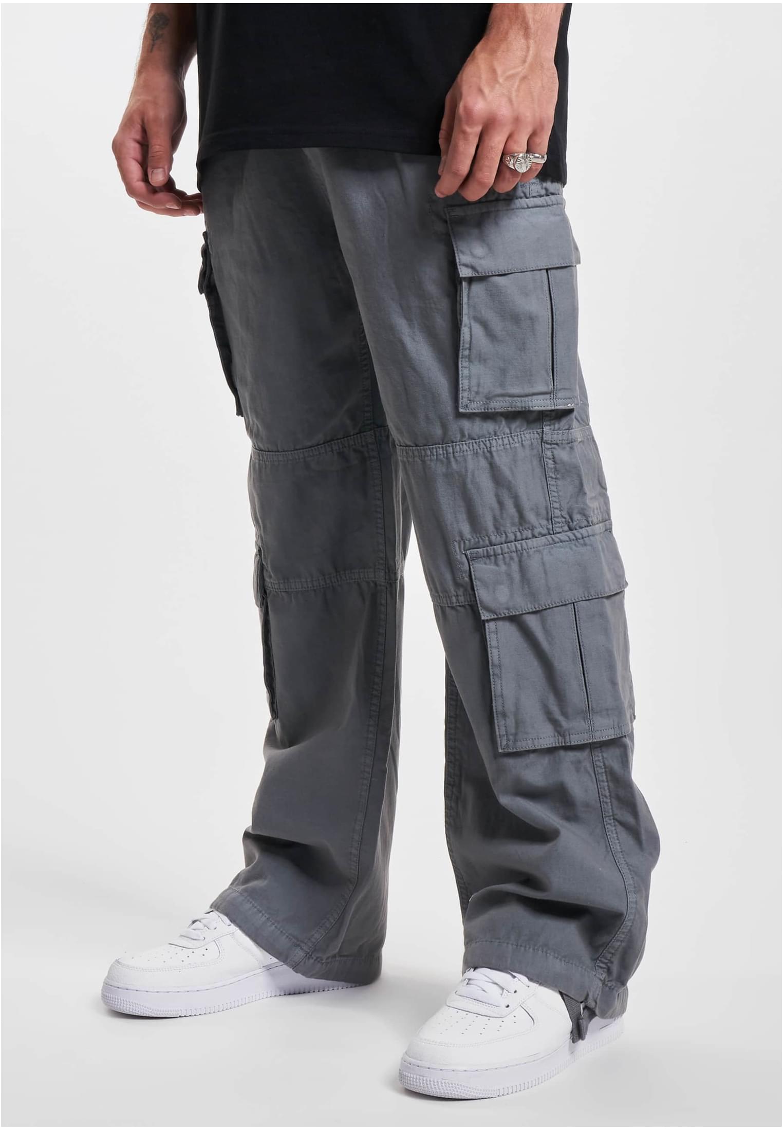 DEF Cargohosen gray