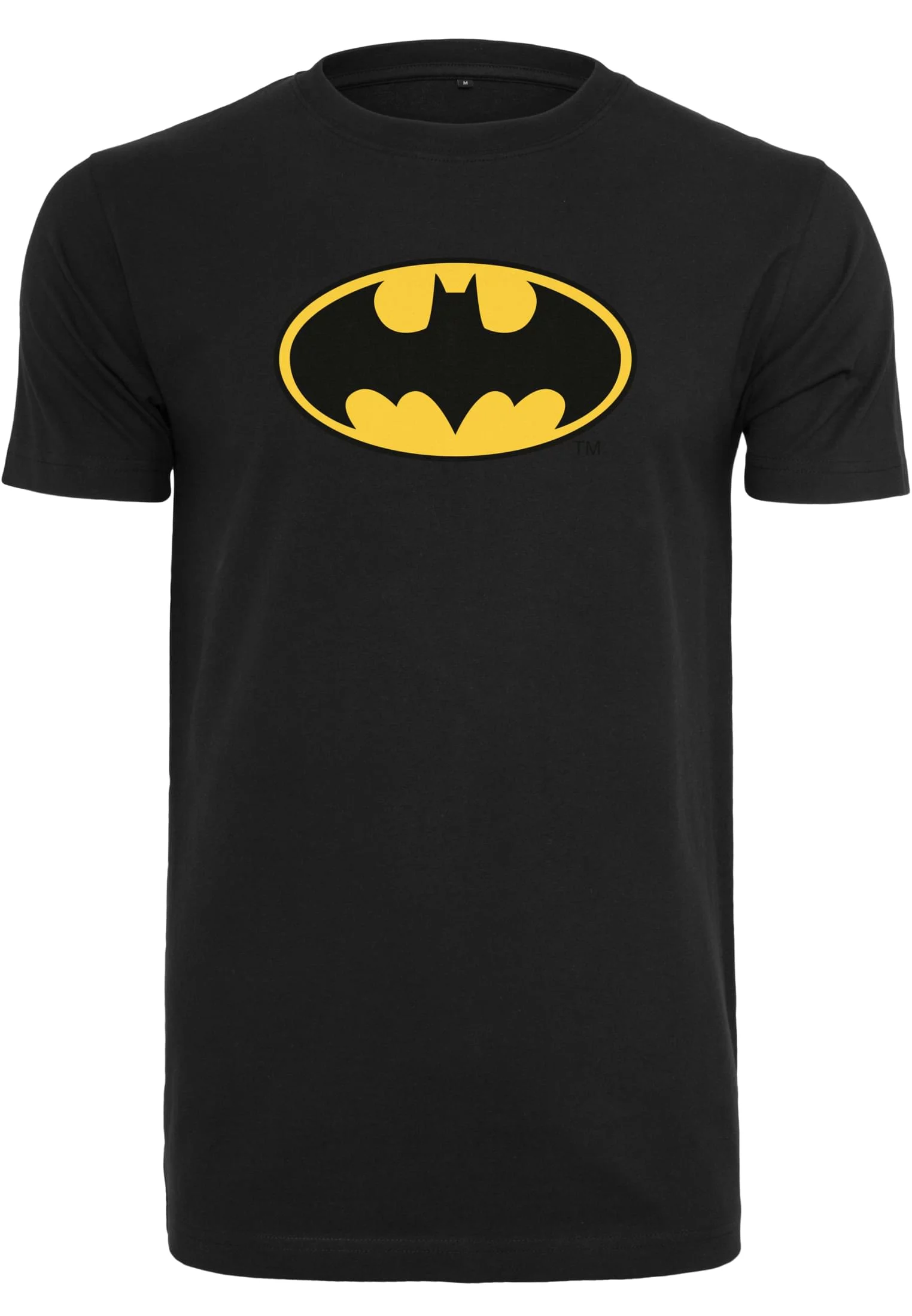 Black Batman logo T-shirt