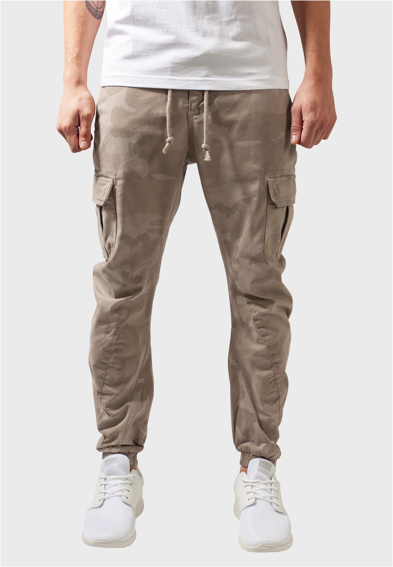 Pantaloni bărbați Urban Classics Sand Camo