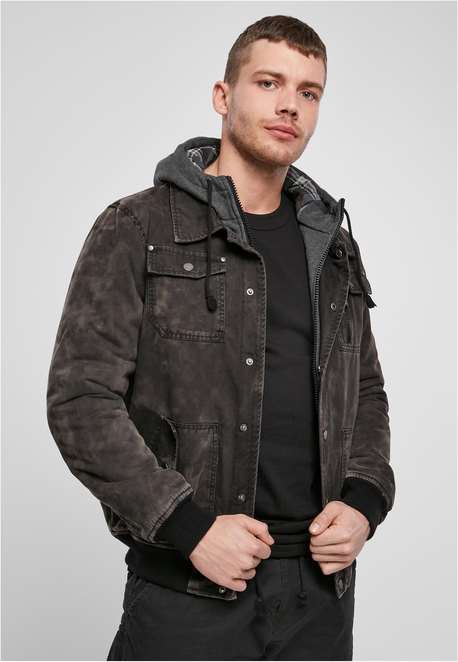 Dayton black winter jacket