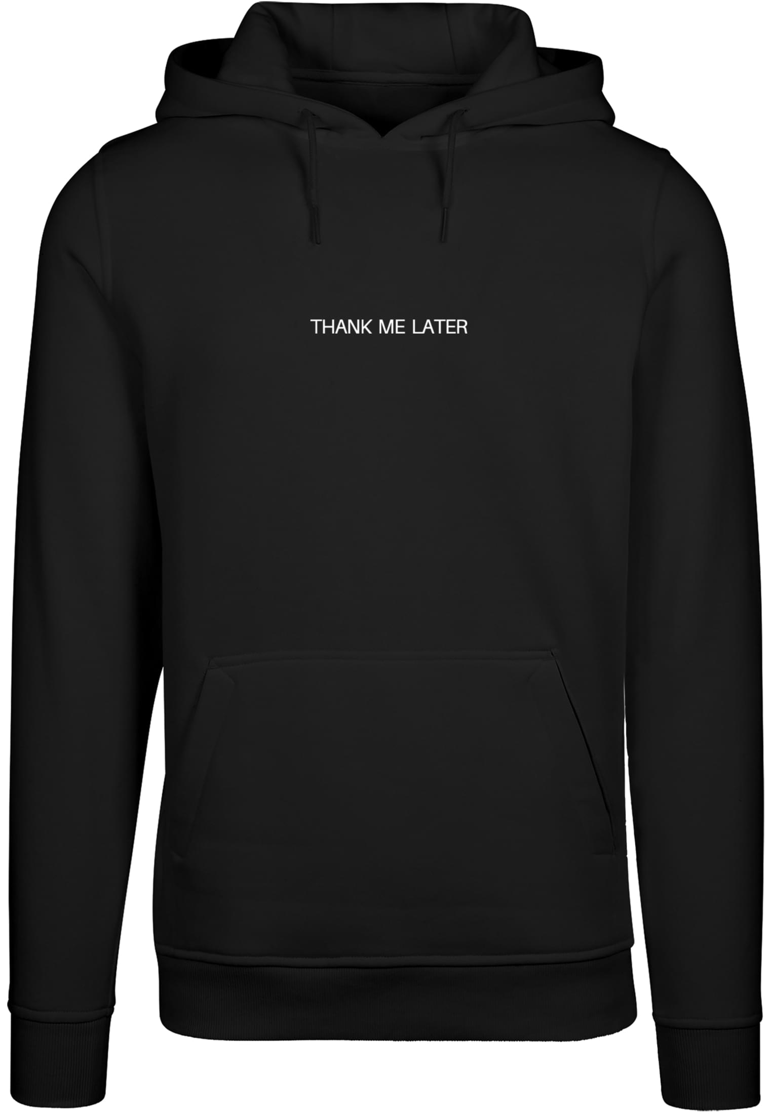 Men's Sweatshirt Thank Me Later Hoody Black