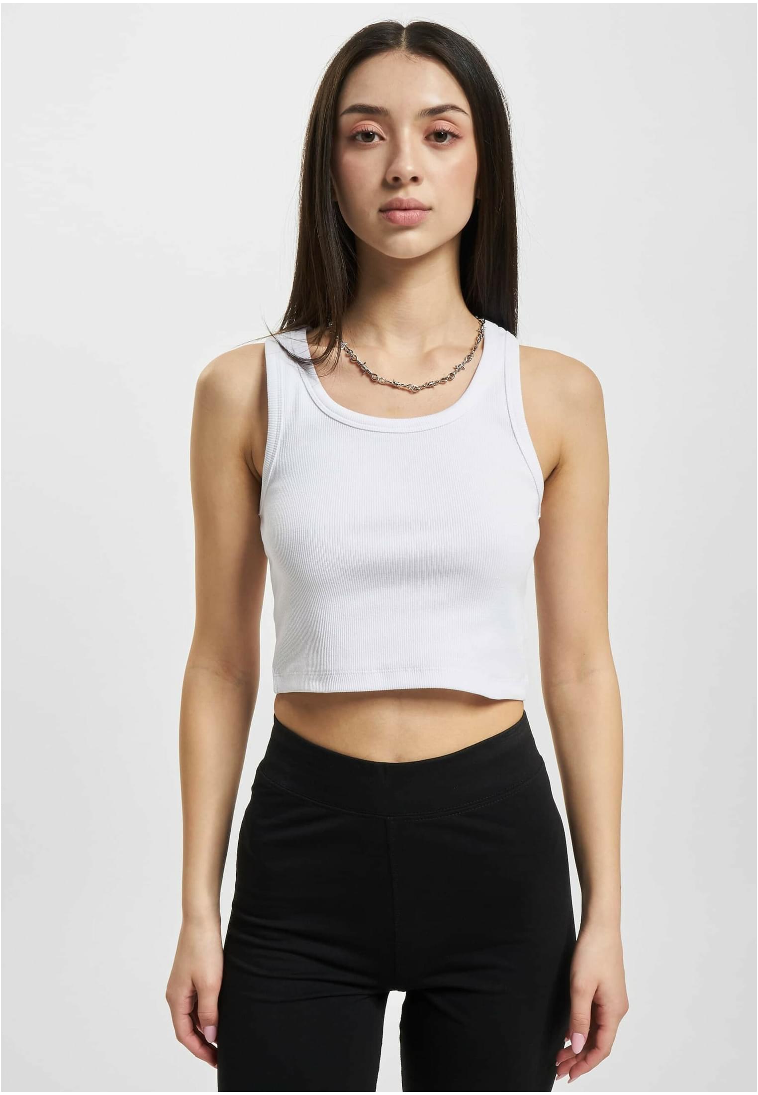 DEF BASE Tank Top White