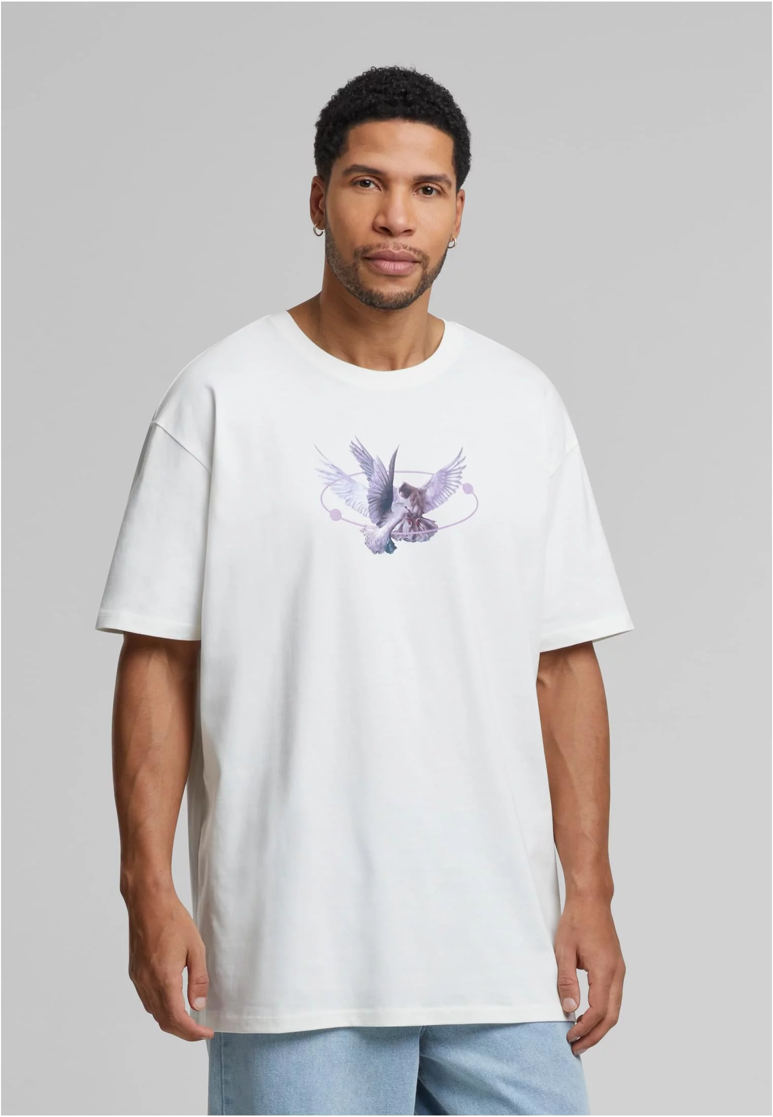 Vive la Liberte Oversize T-Shirt ready to be dyed