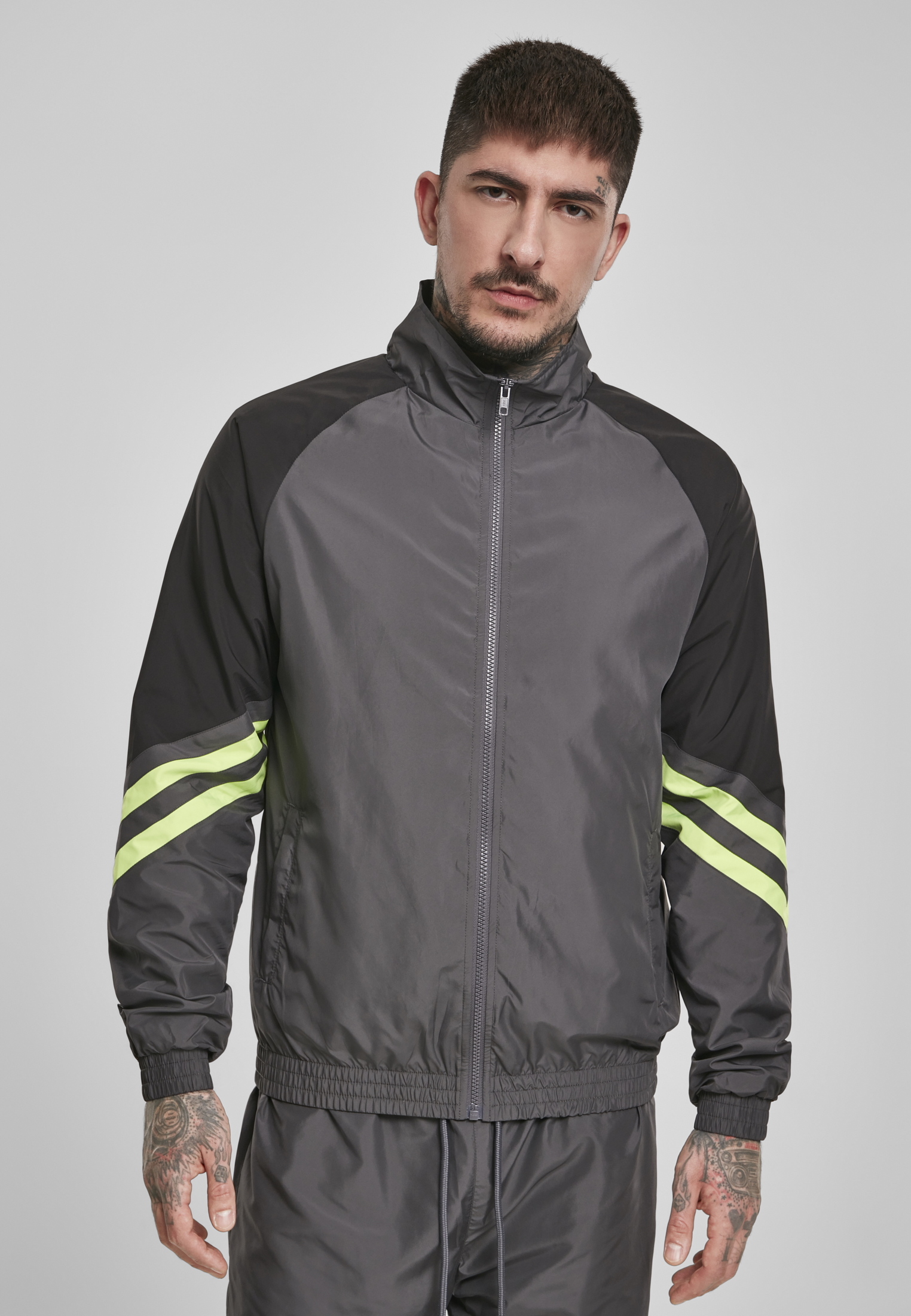 Block Sport Track Jacket Darkshadow