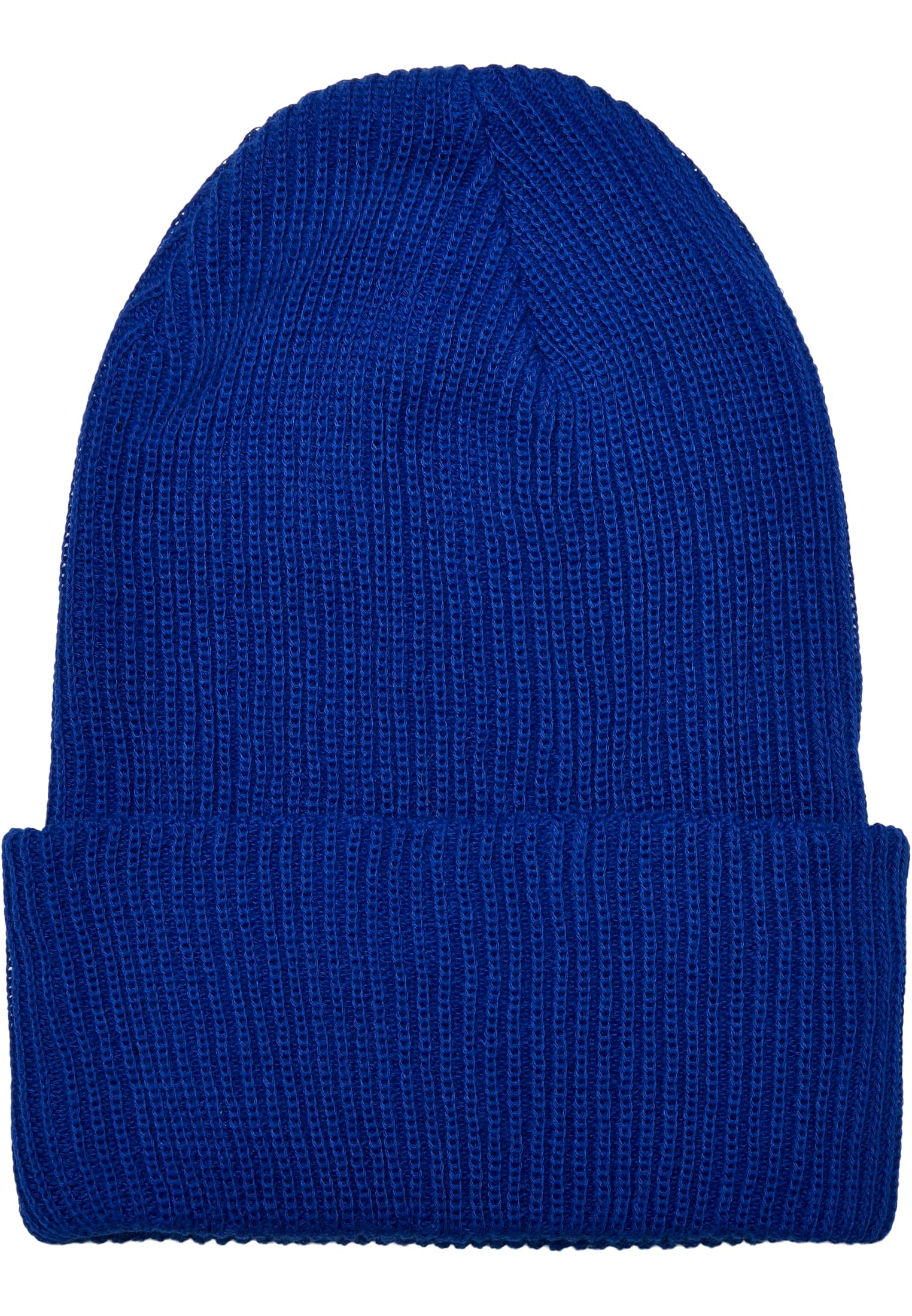 Čepice z recyklované příze žebrovaný úplet Royalblue