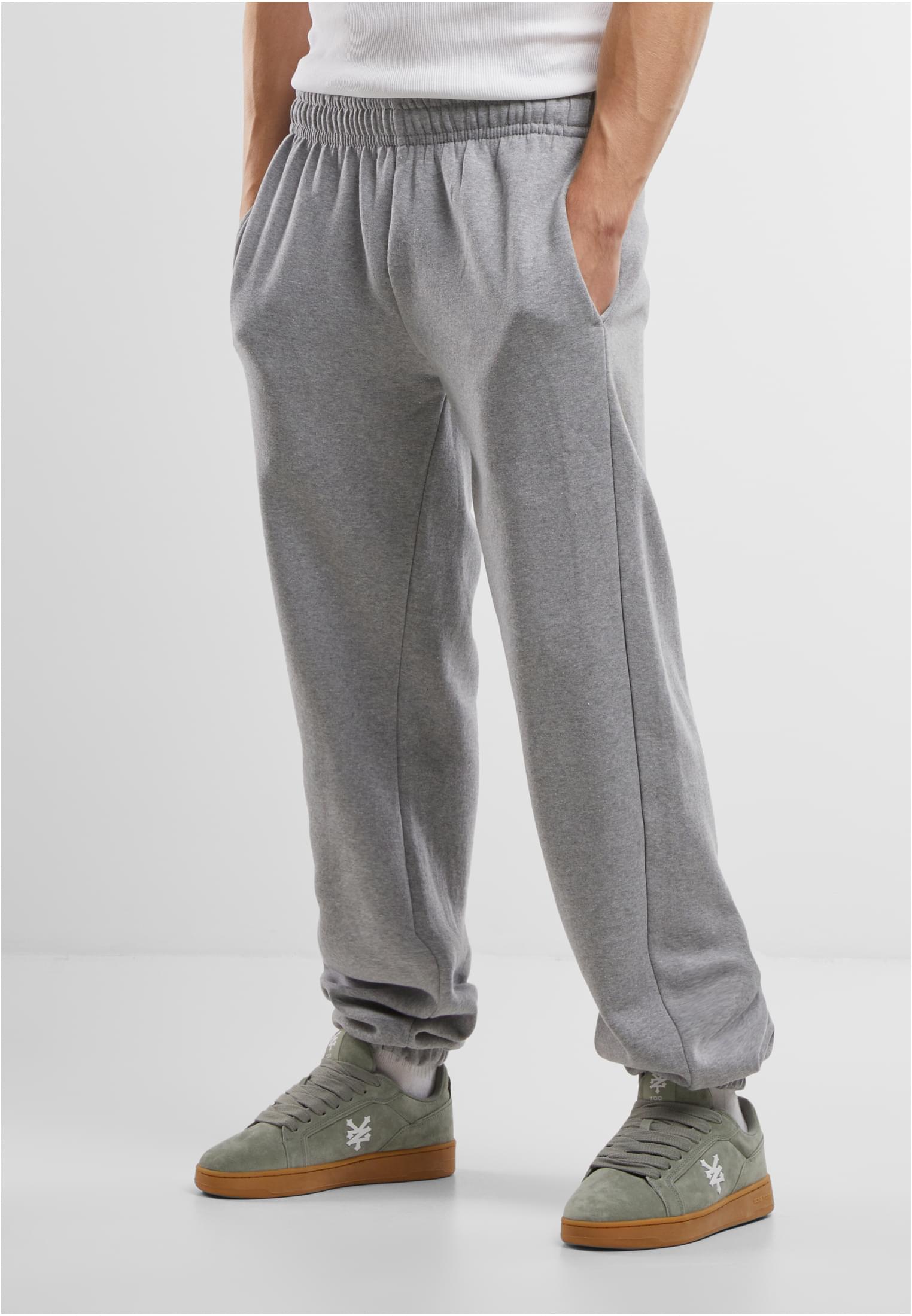 Men's Basic Loose Sweatpants Gray