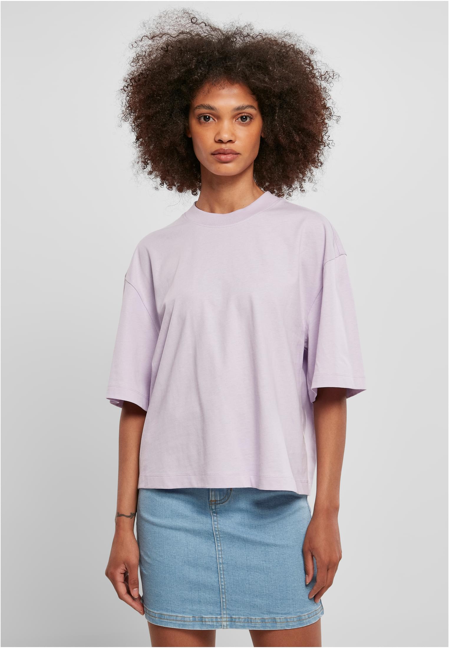 Women's Organic Oversized T-Shirt in Lilac