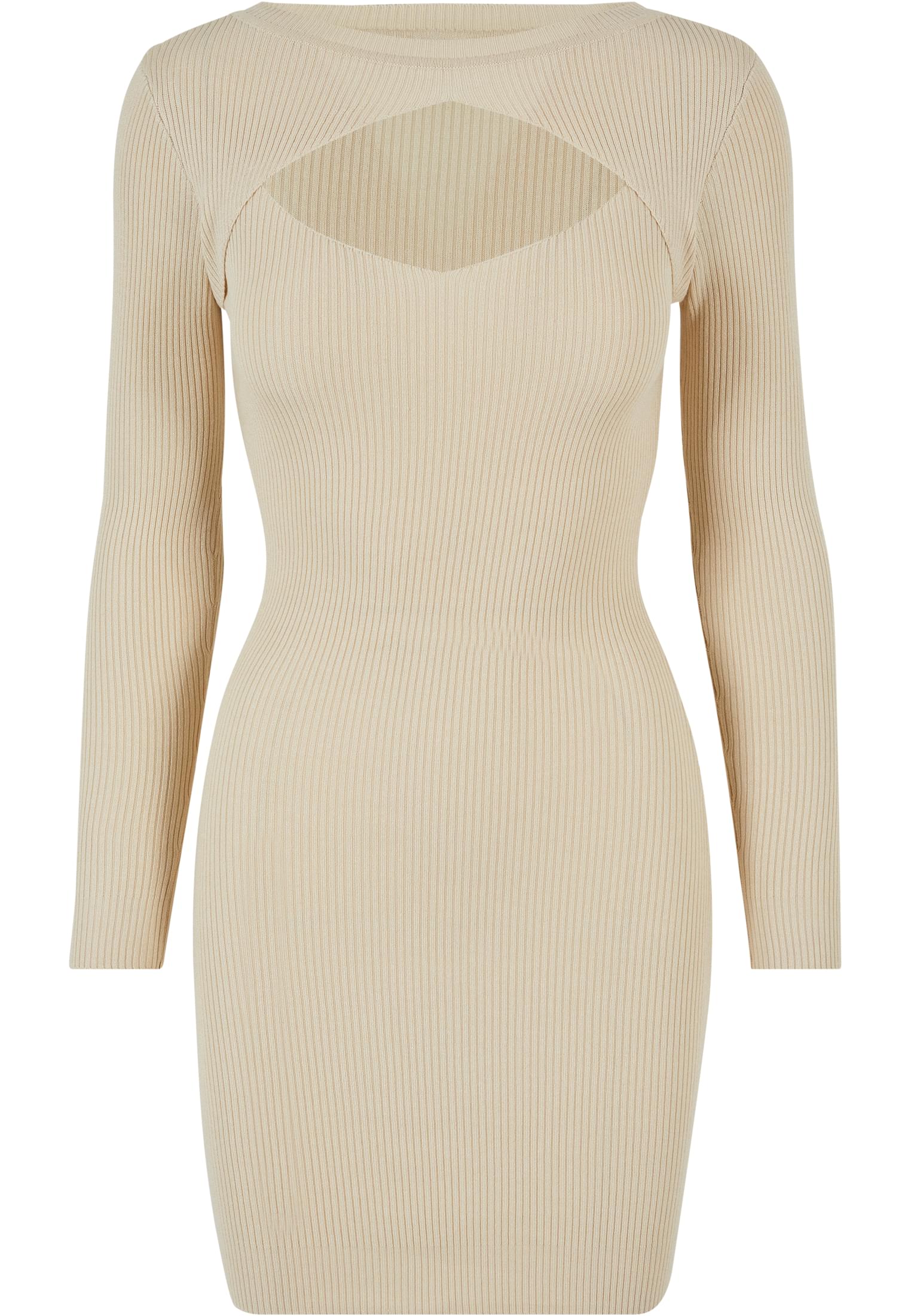 Women's dress Cut Out cream