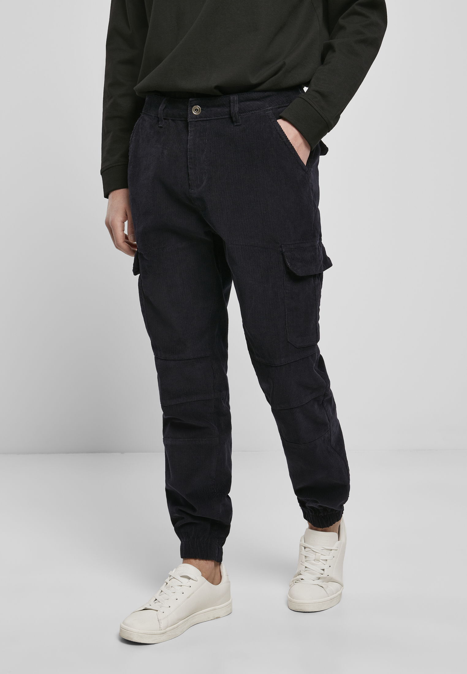 Corduroy Cargo Jogging Pants Midnight Swimsuit