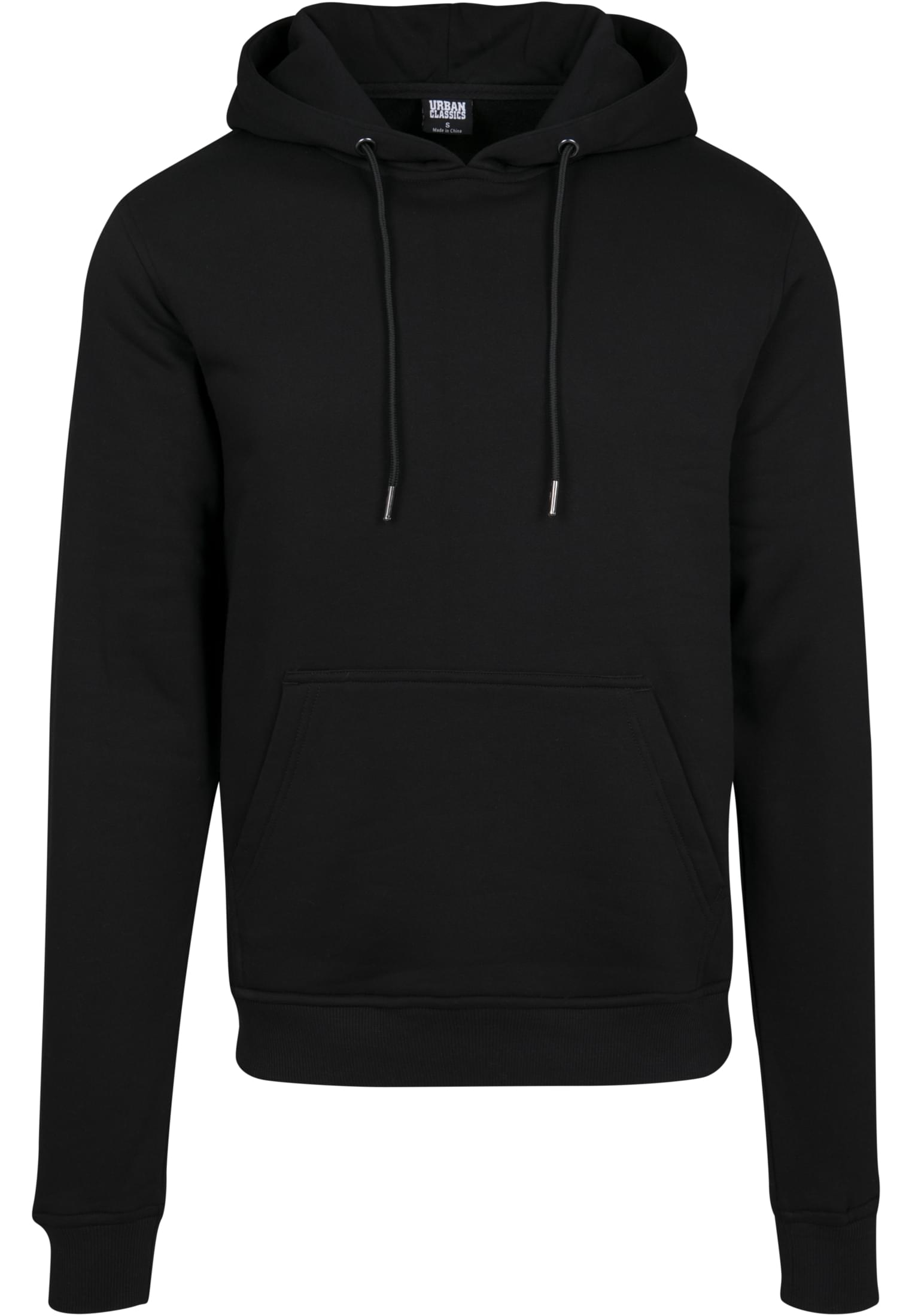 Basic Terry Hoody Black
