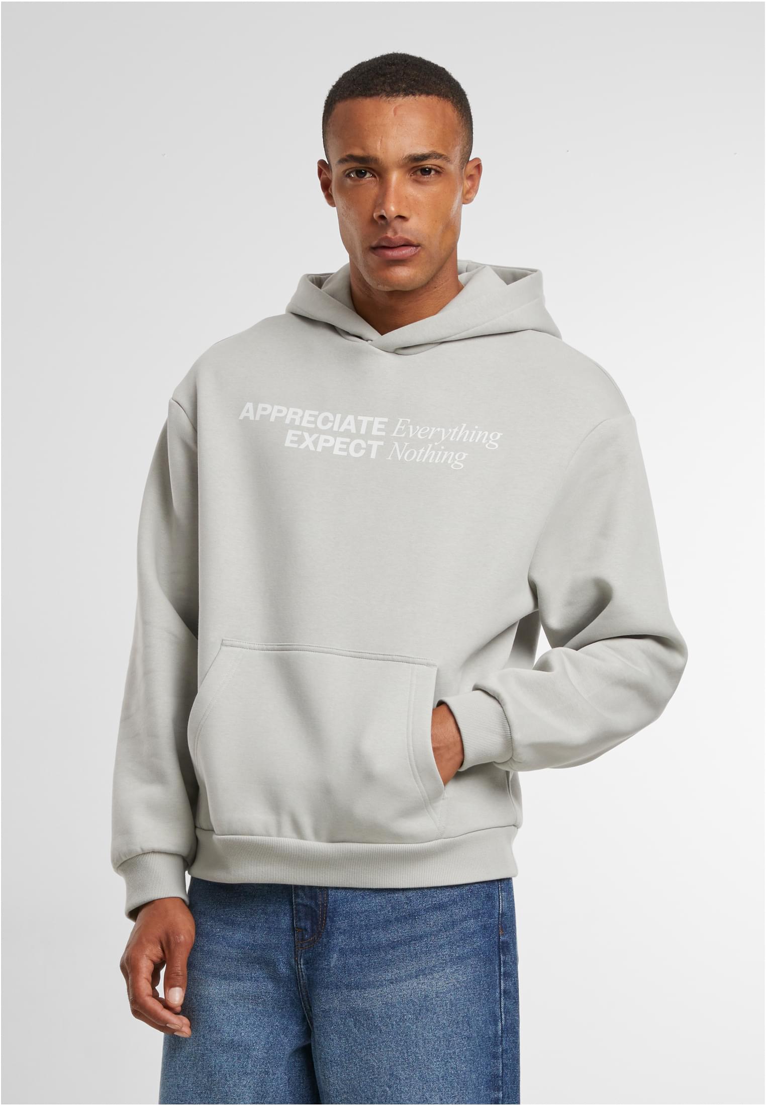 Men&#039;s sweatshirt Appreciate &amp; Respect light asphalt
