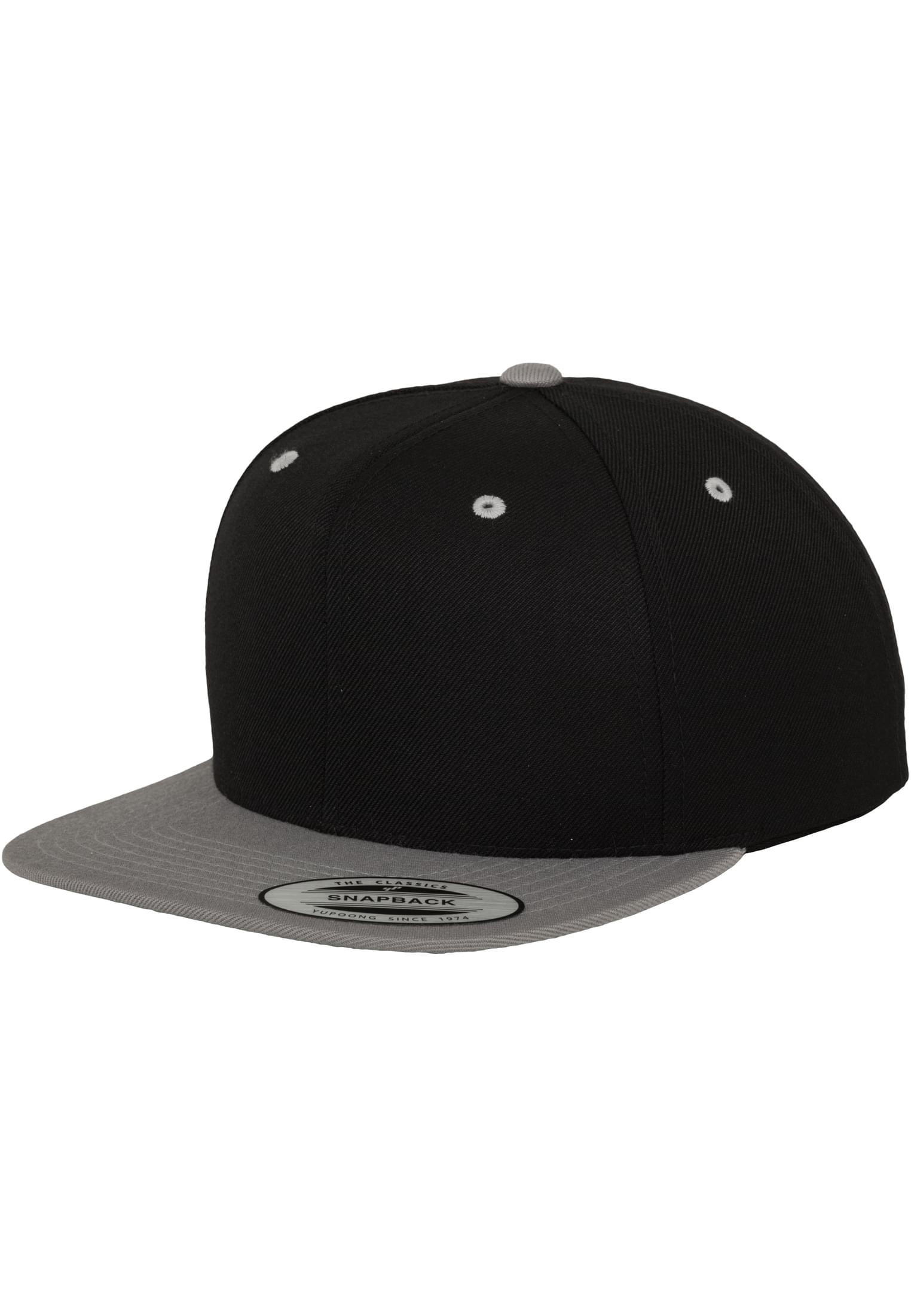 Classic Snapback 2-Tone blk/silver