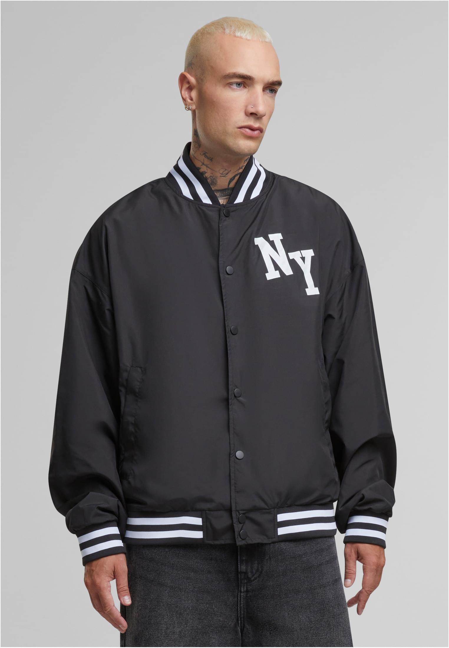 Men's Jacket New York Arc Light College Jacket Black