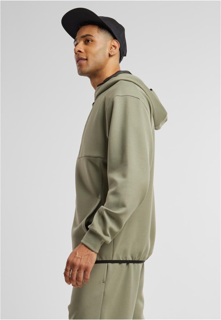 Scuba Zip Pocket Hoody palegreen