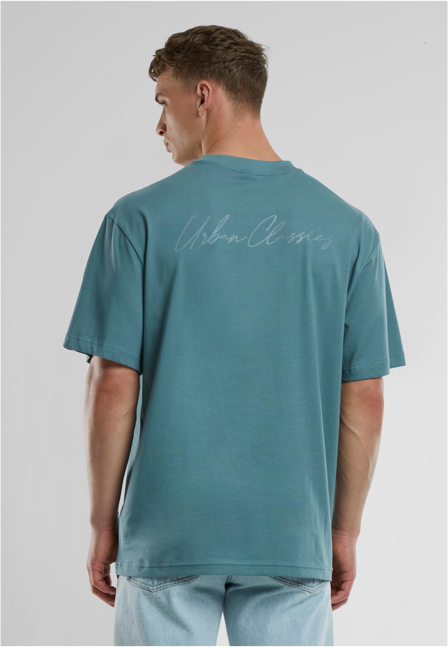 Men's T-shirt UC Signature Logo Blue