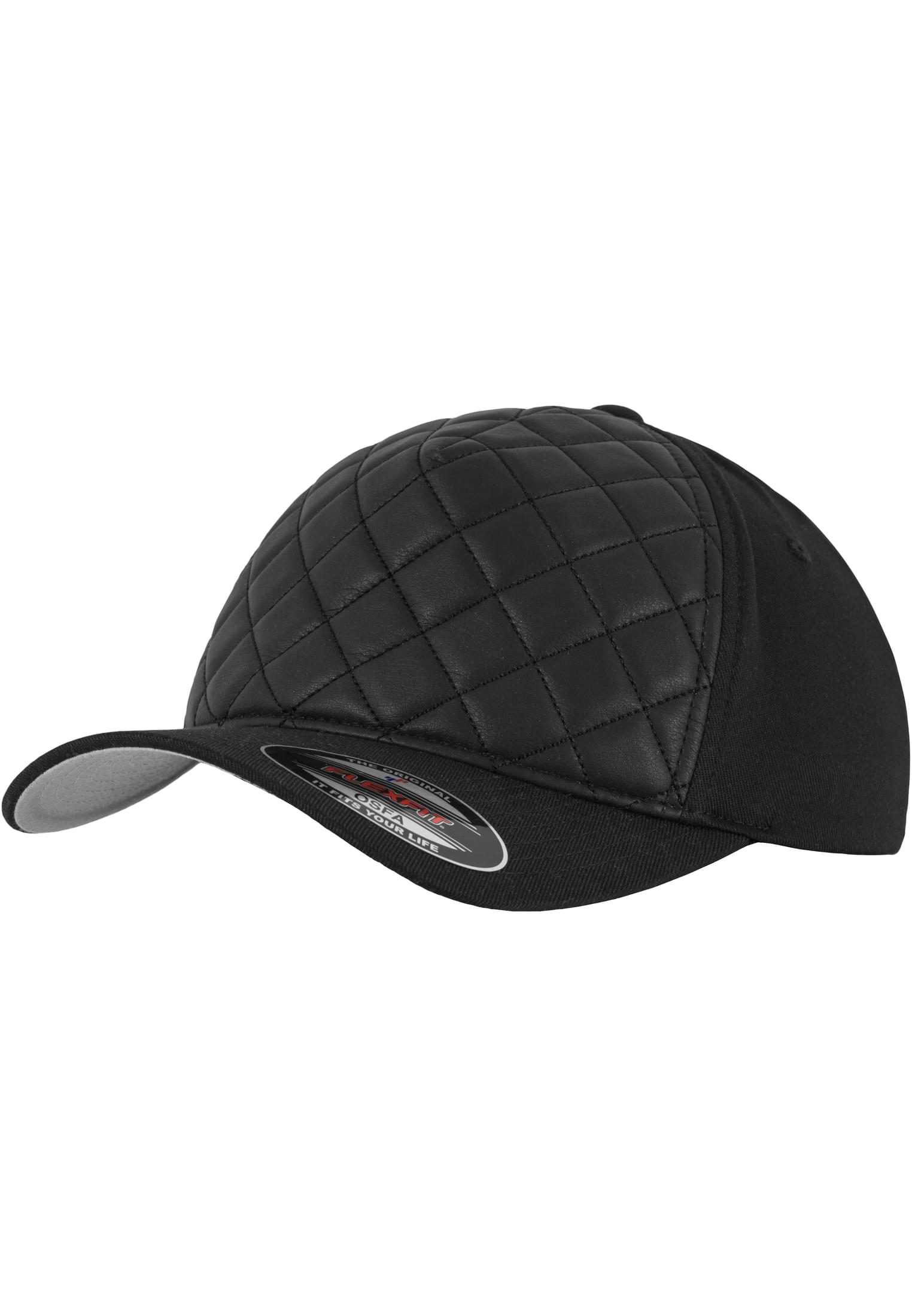 Diamond Quilted Flexfit černá