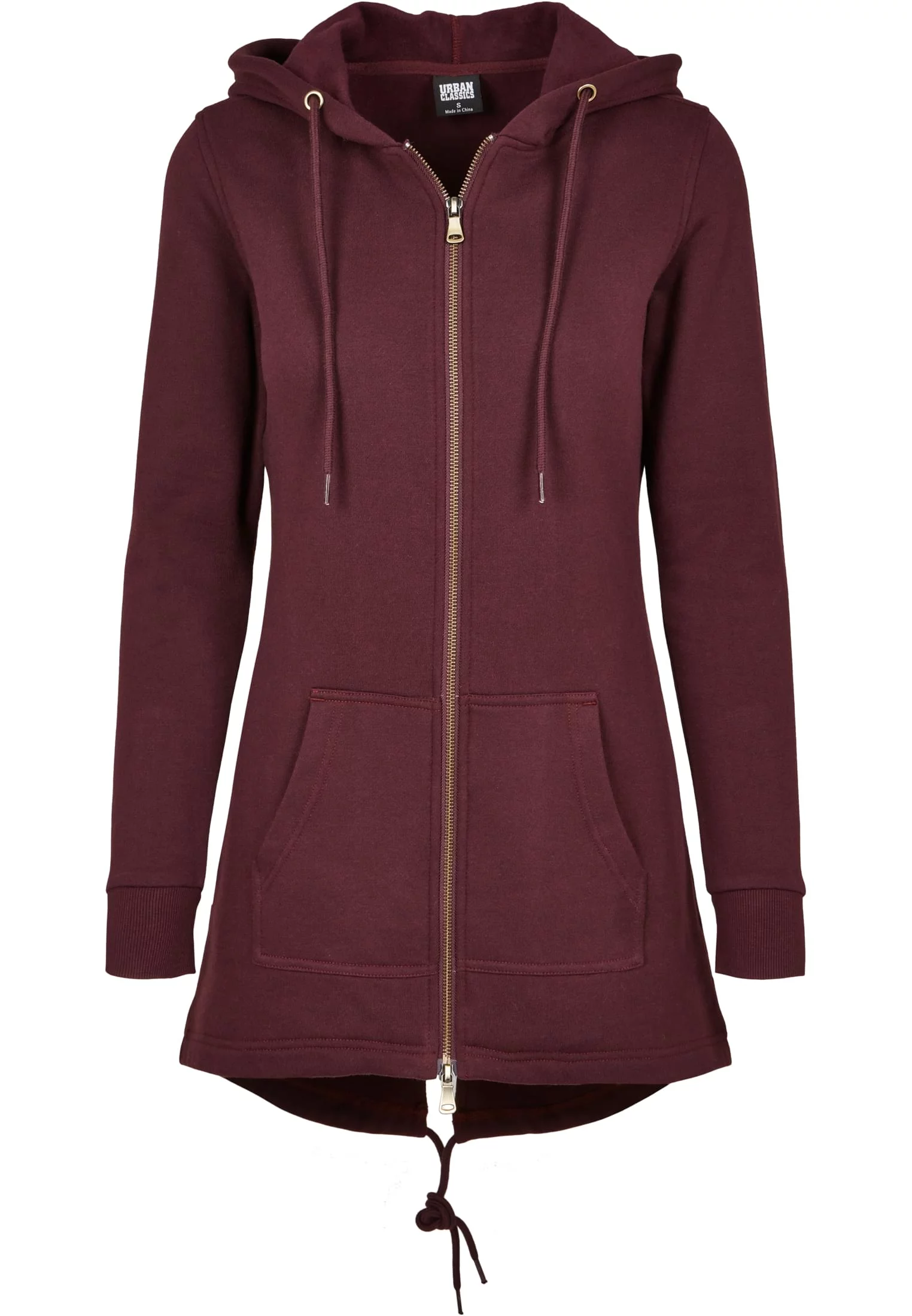 Women&#039;s Sweat Parka redwine