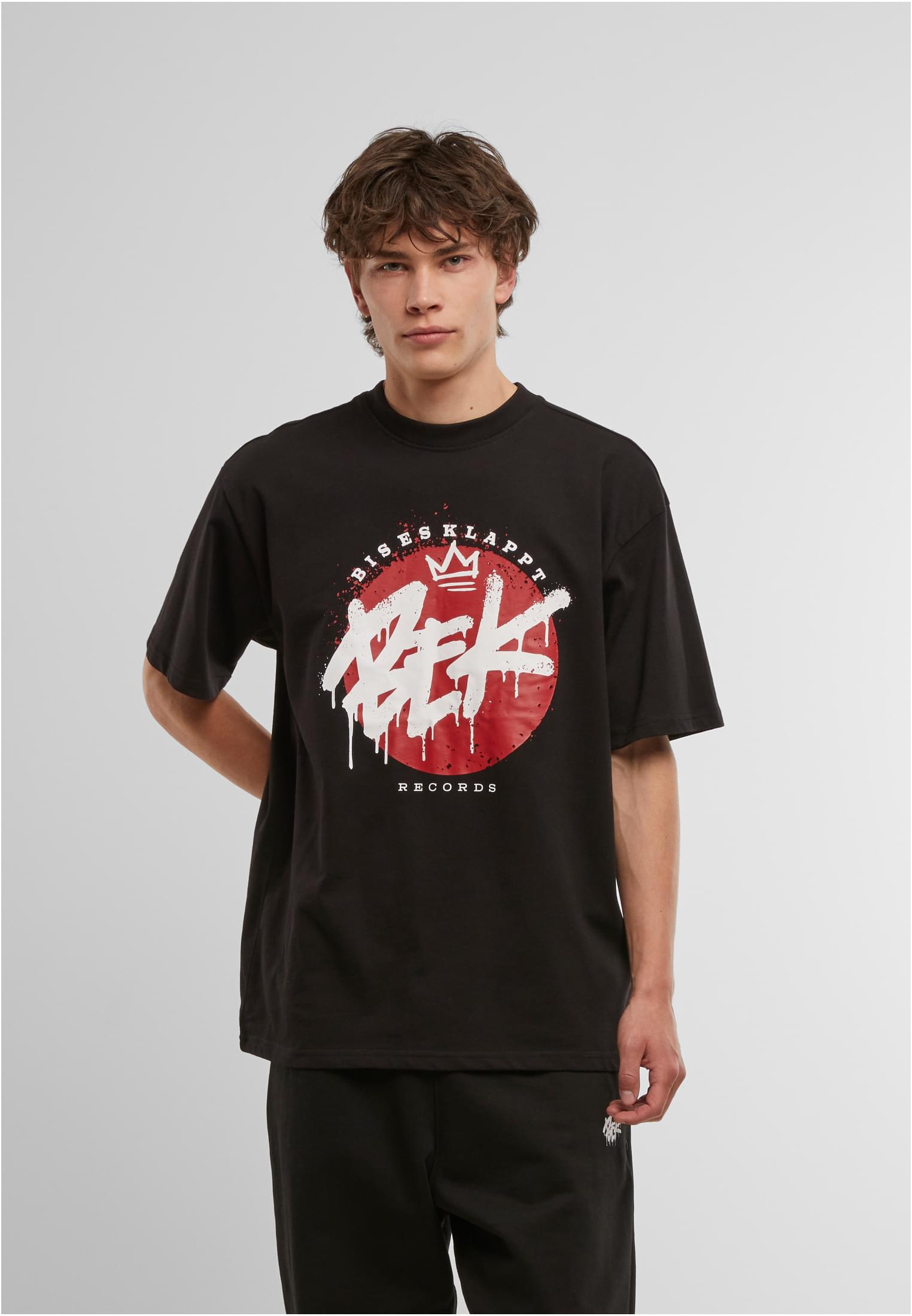 Men's T-shirt BEK x DEF Big Logo black/red