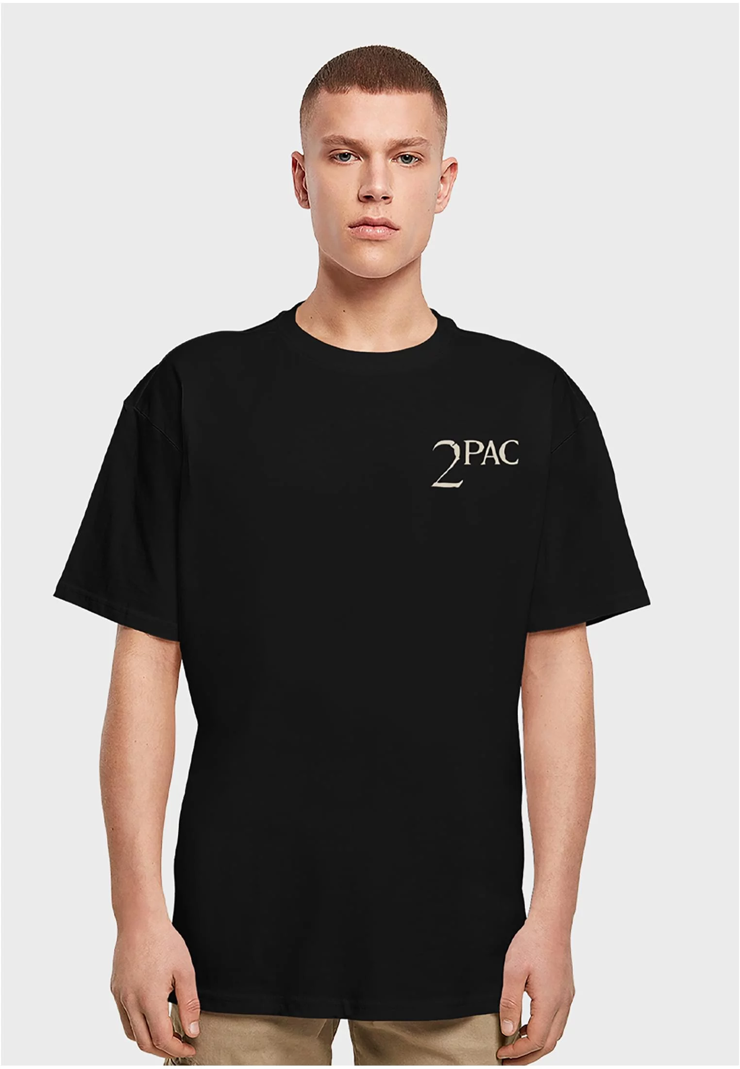 Men's T-shirt 2Pac I ain't mad at cha Oversize black