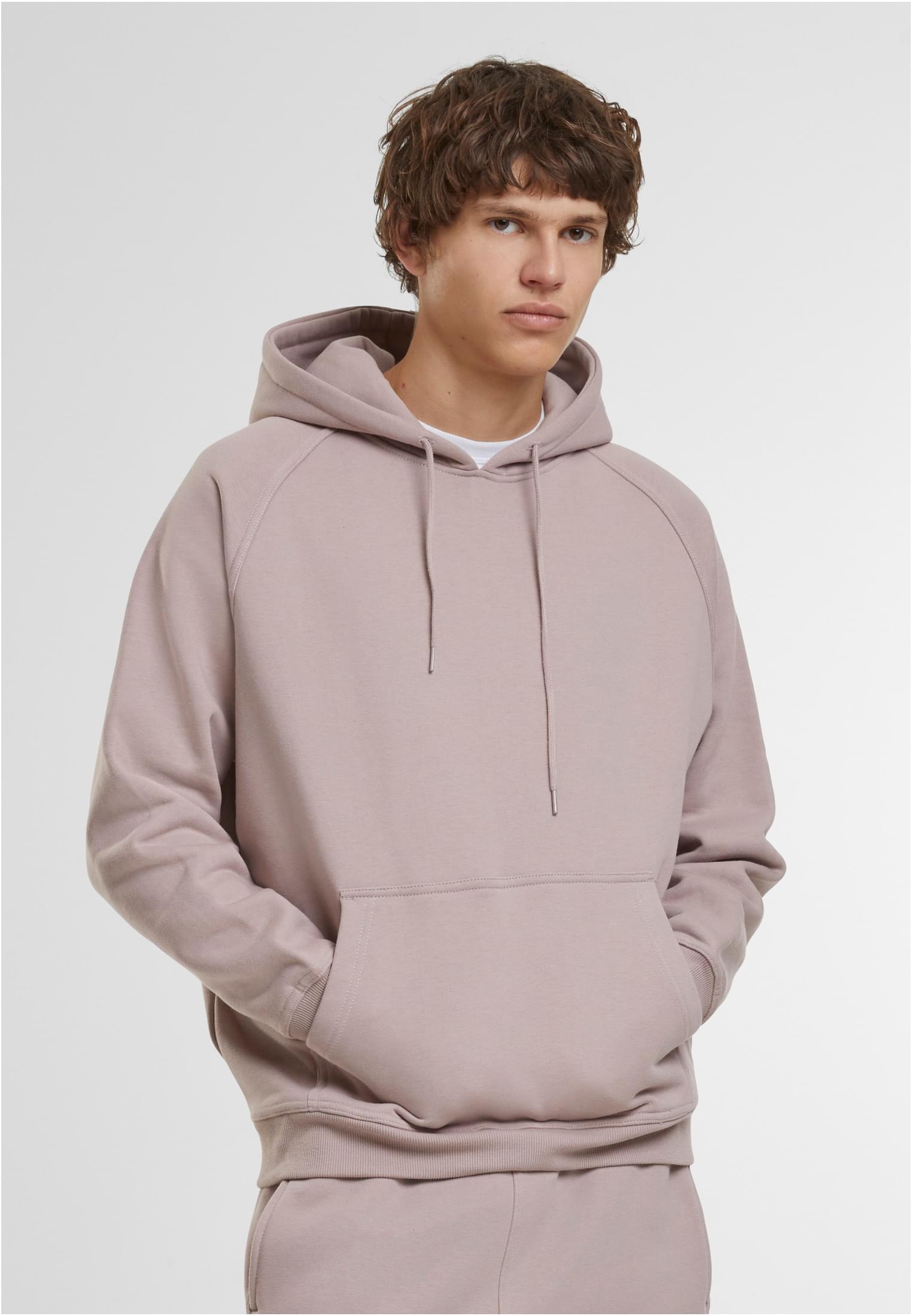 Men's Blank Hoody Powder Pink Sweatshirt