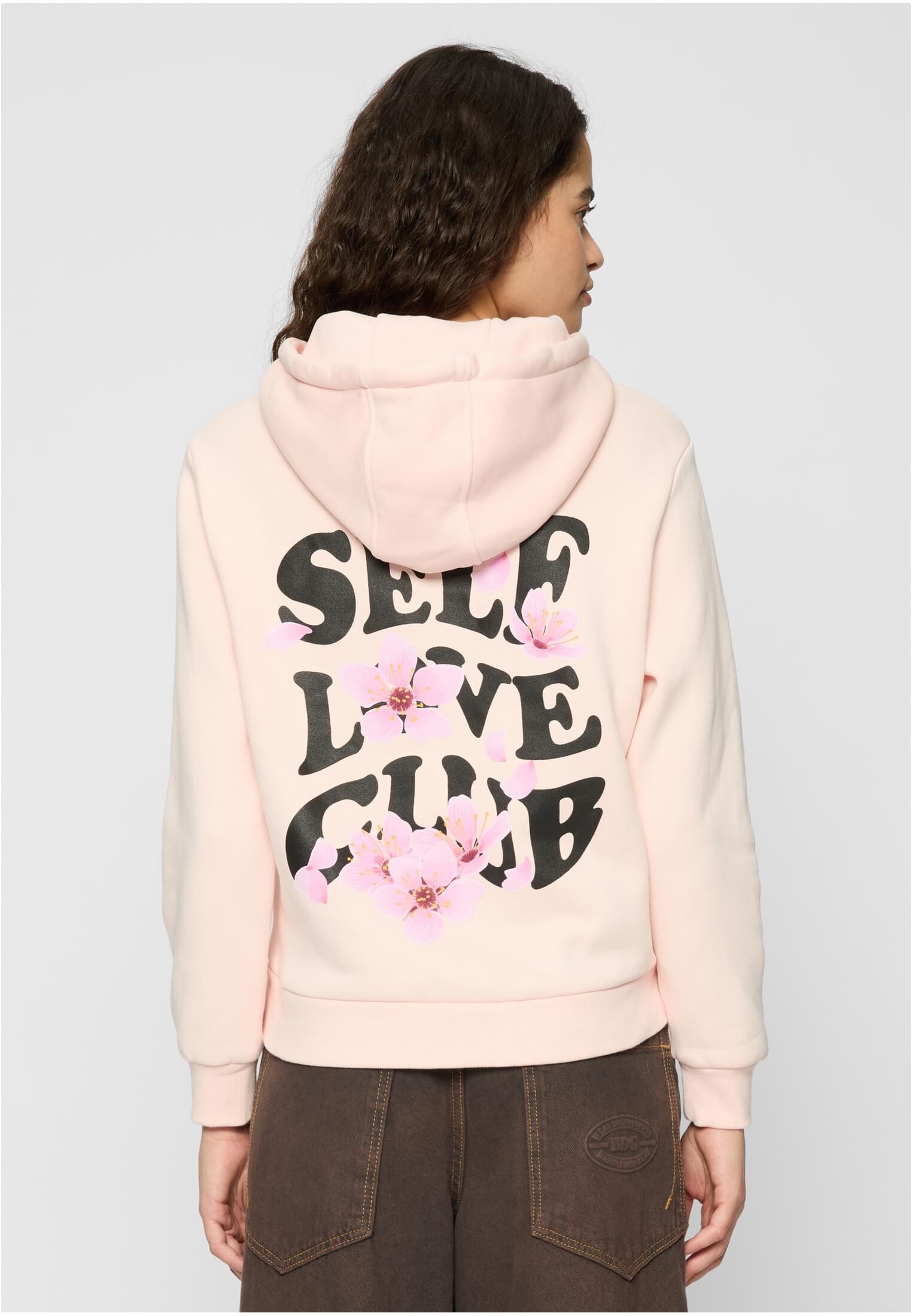 Women's sweatshirt Self Love Club pink