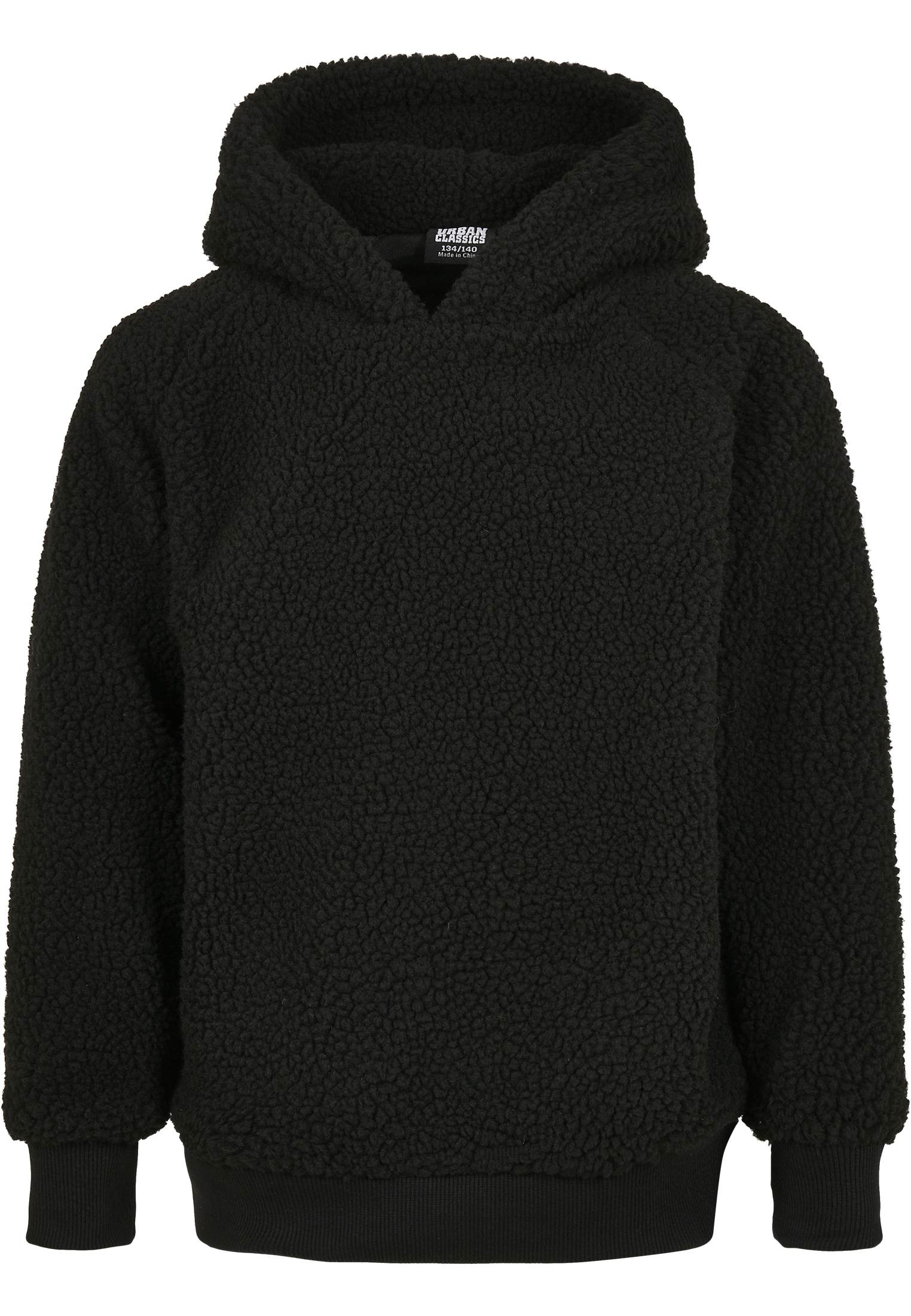 Boys&#039; Sherpa Hoody Black