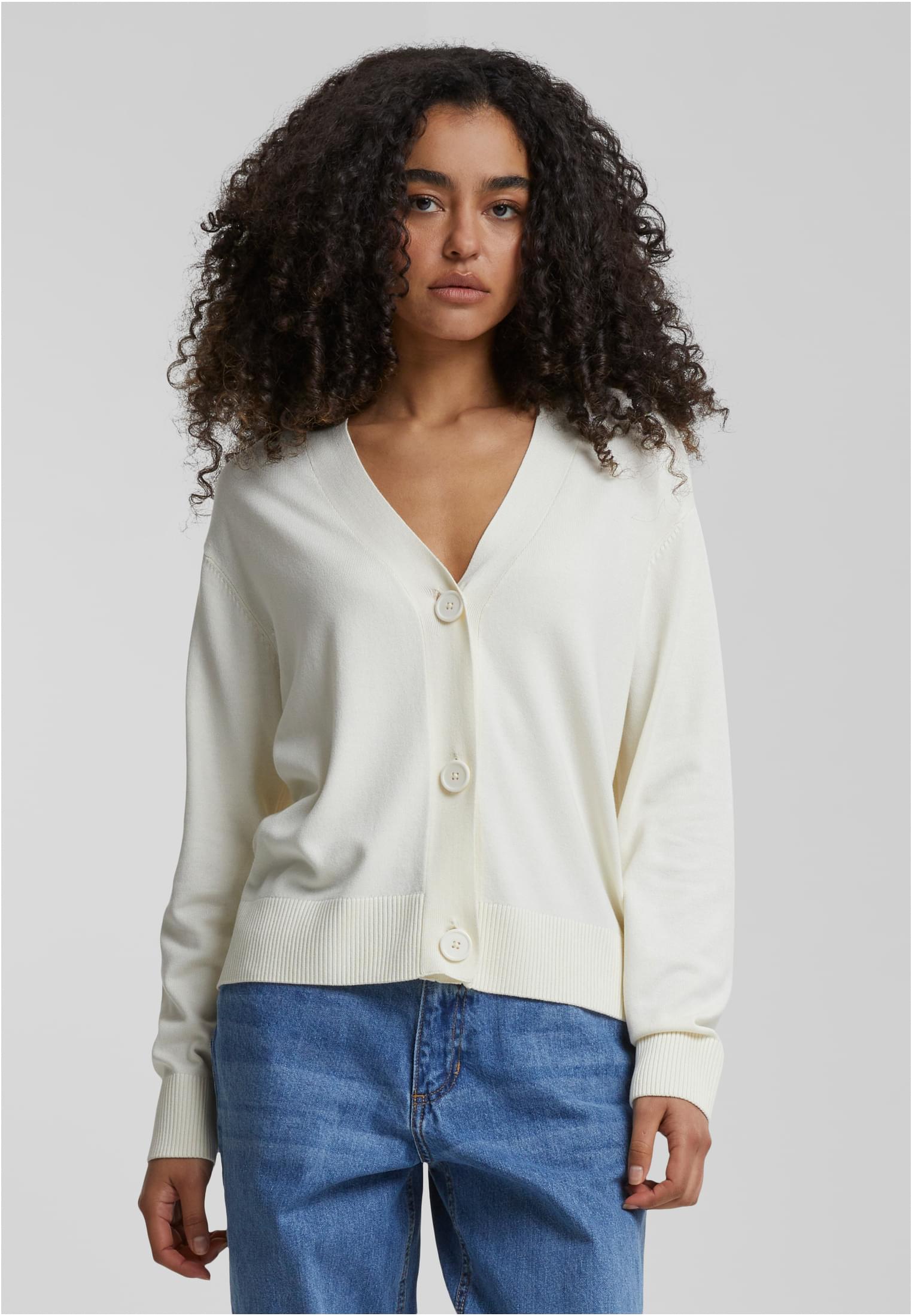 Women&#039;s short cardigan cream