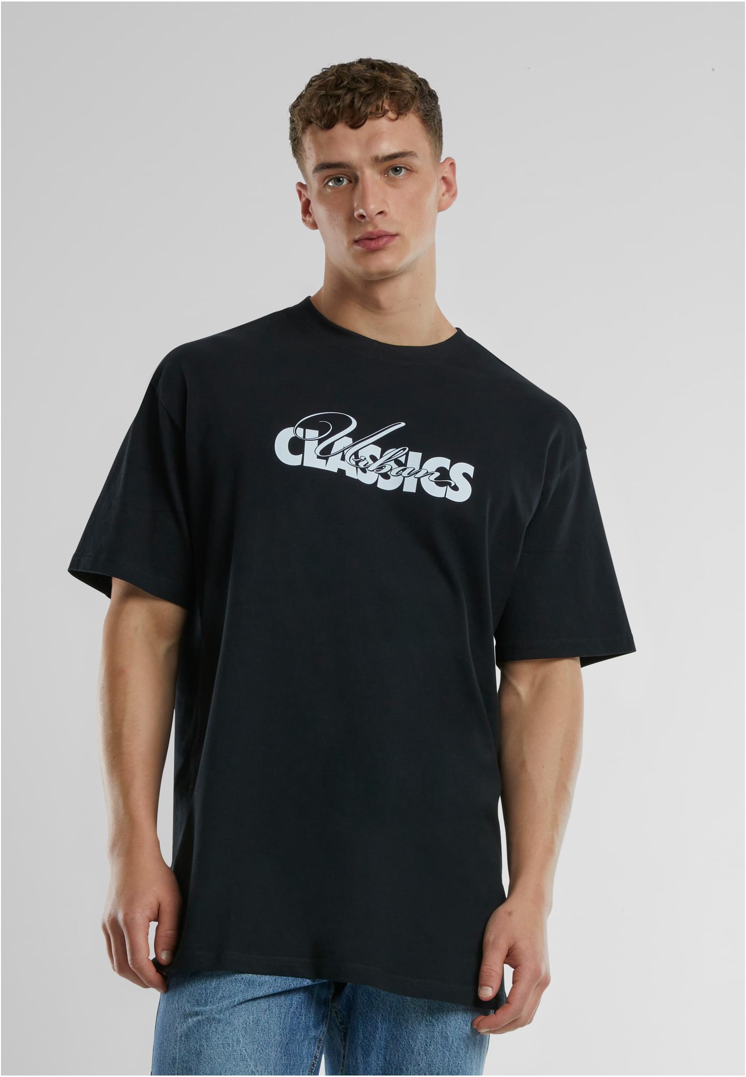 Men's T-Shirt Urban Classics Cursive Bold Logo