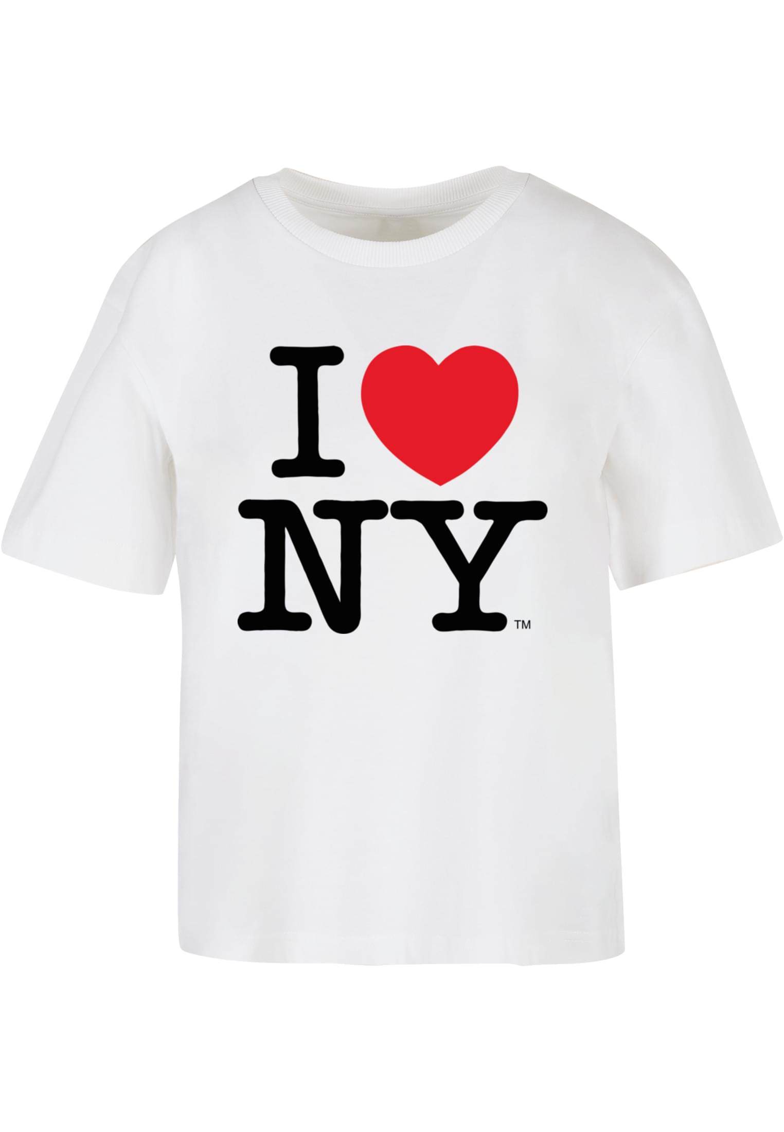 Dámské Tričko I Love NY Bílé