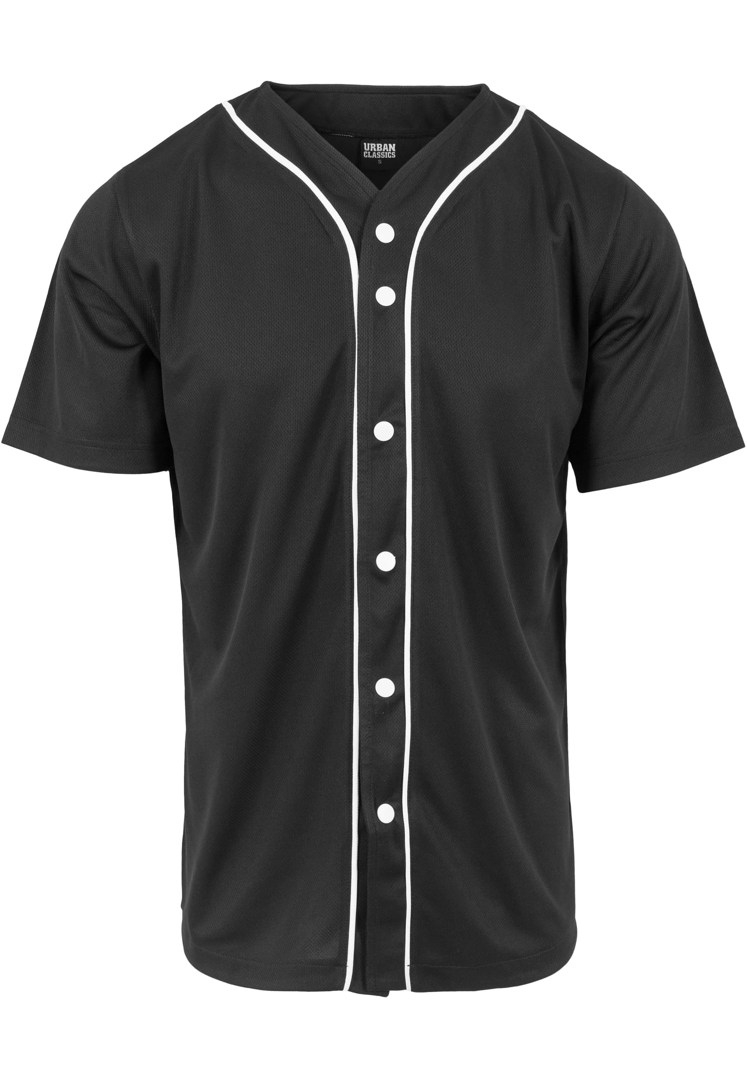 Tricou negru de baseball