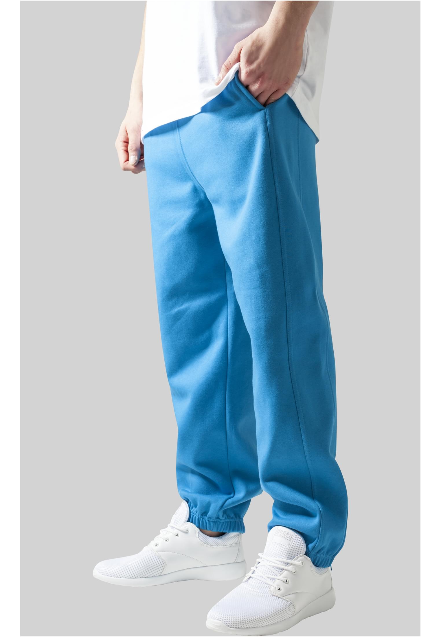 Turquoise sweatpants