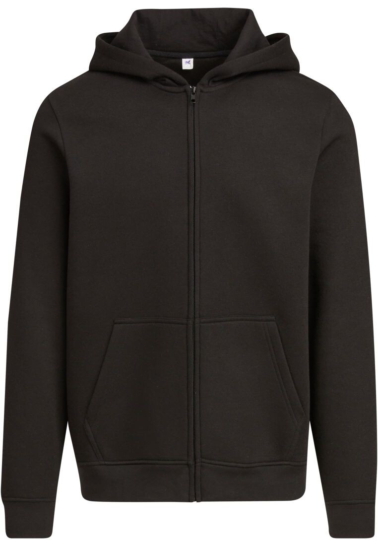 Basic Essential Zip Hoody black