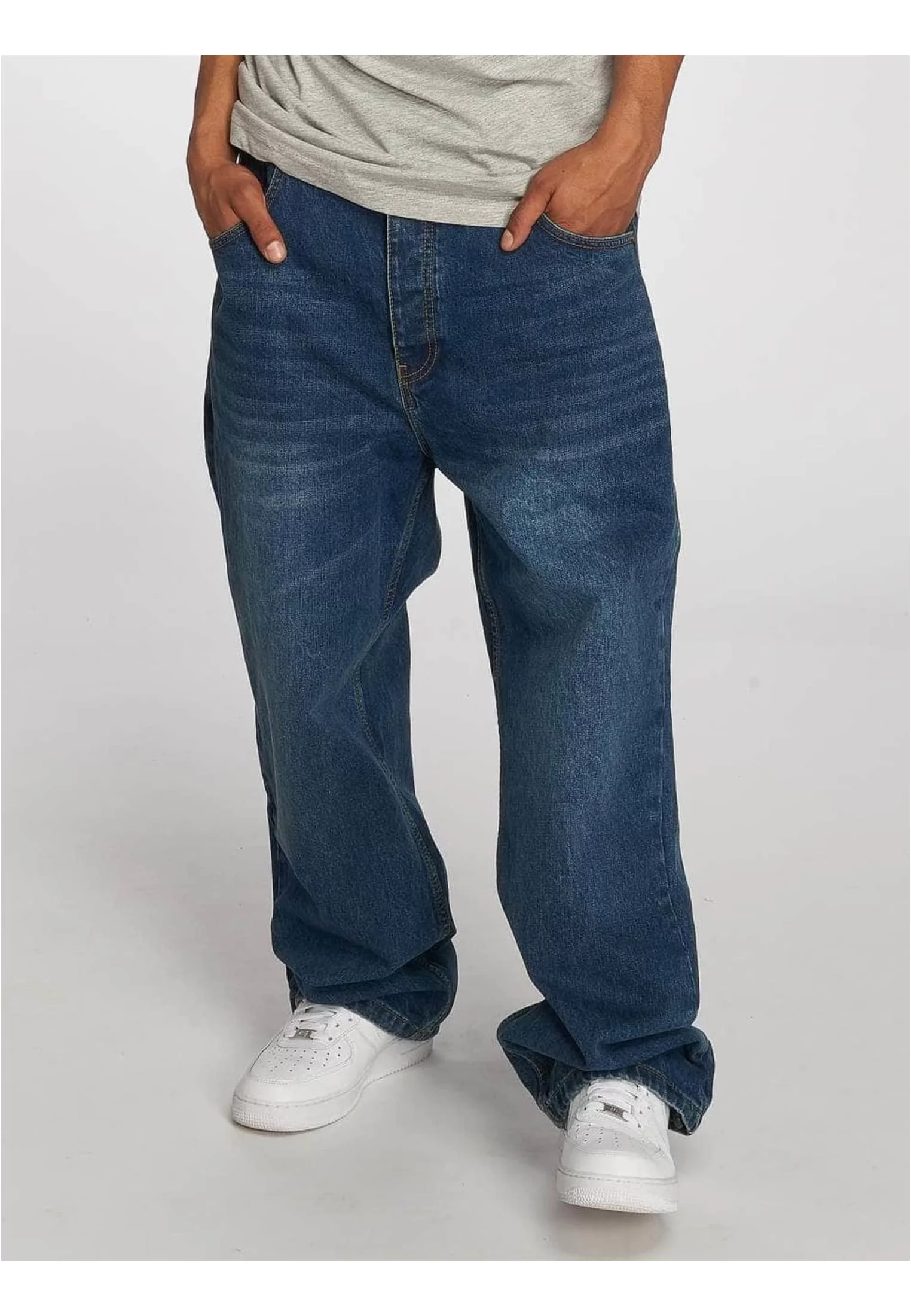 Fat Bro Baggy Jeans Albastru