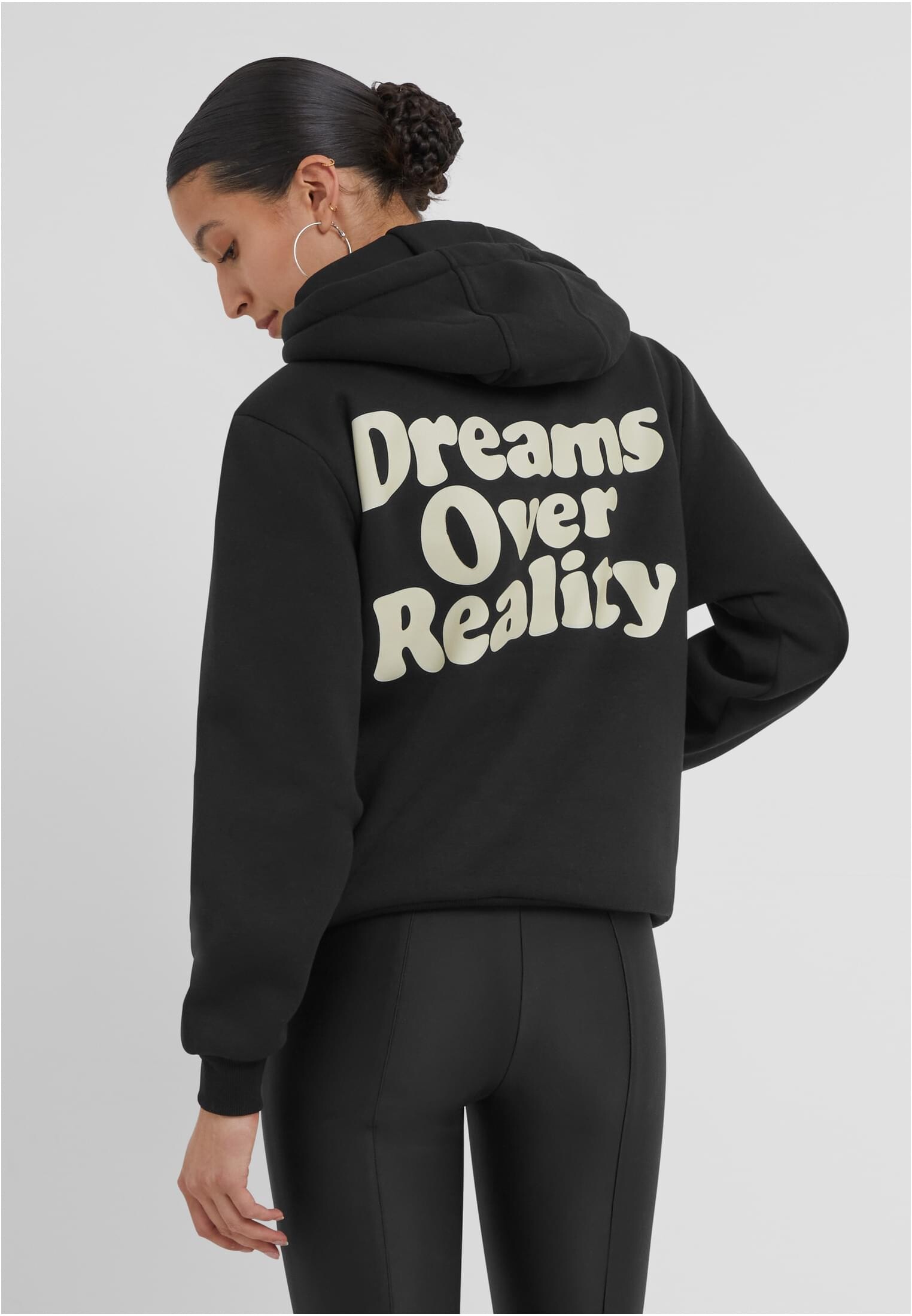 Women's hoodie Dreams Over Reality black