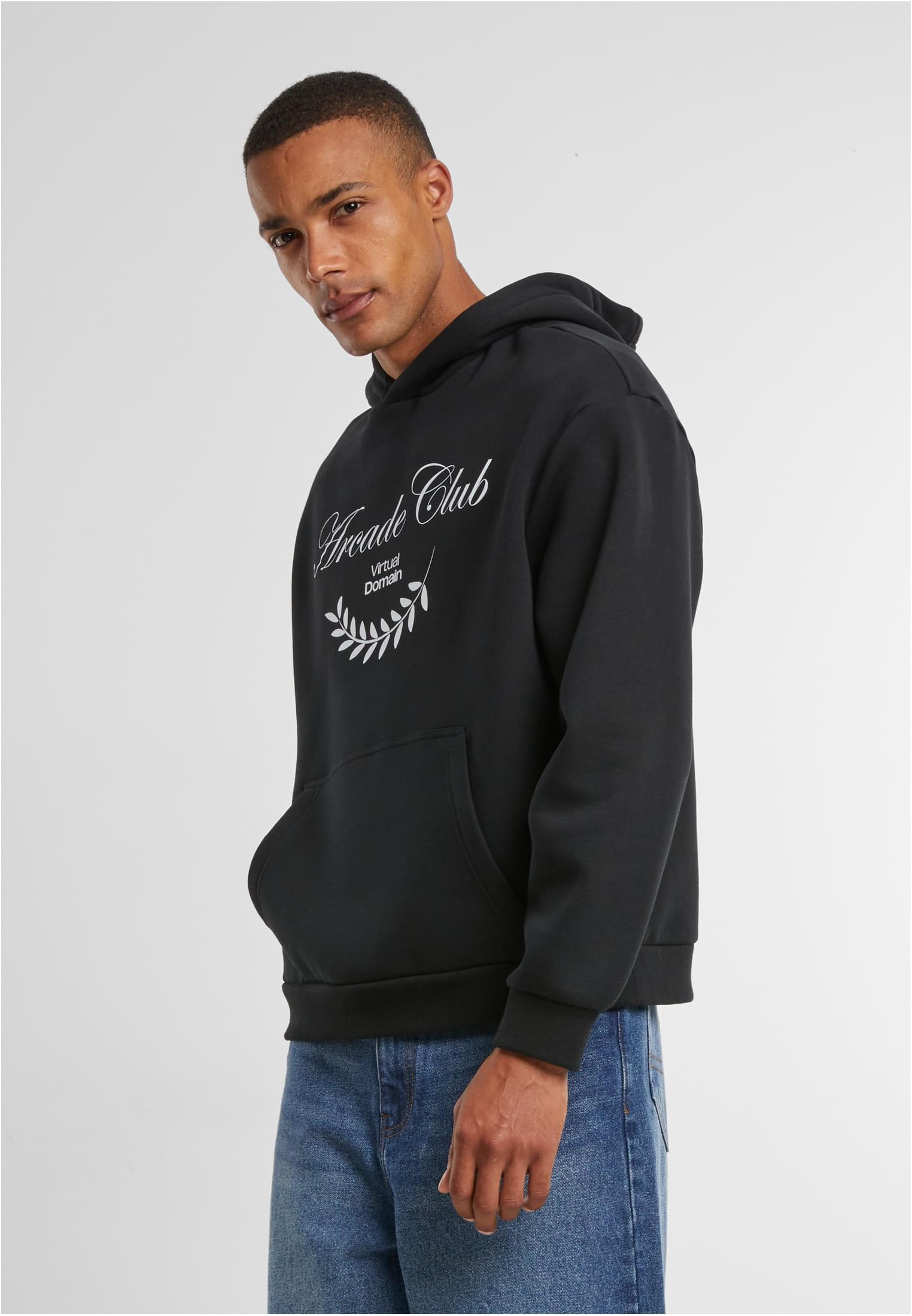 Men&#039;s hoodie Arcade Club Fluffy black