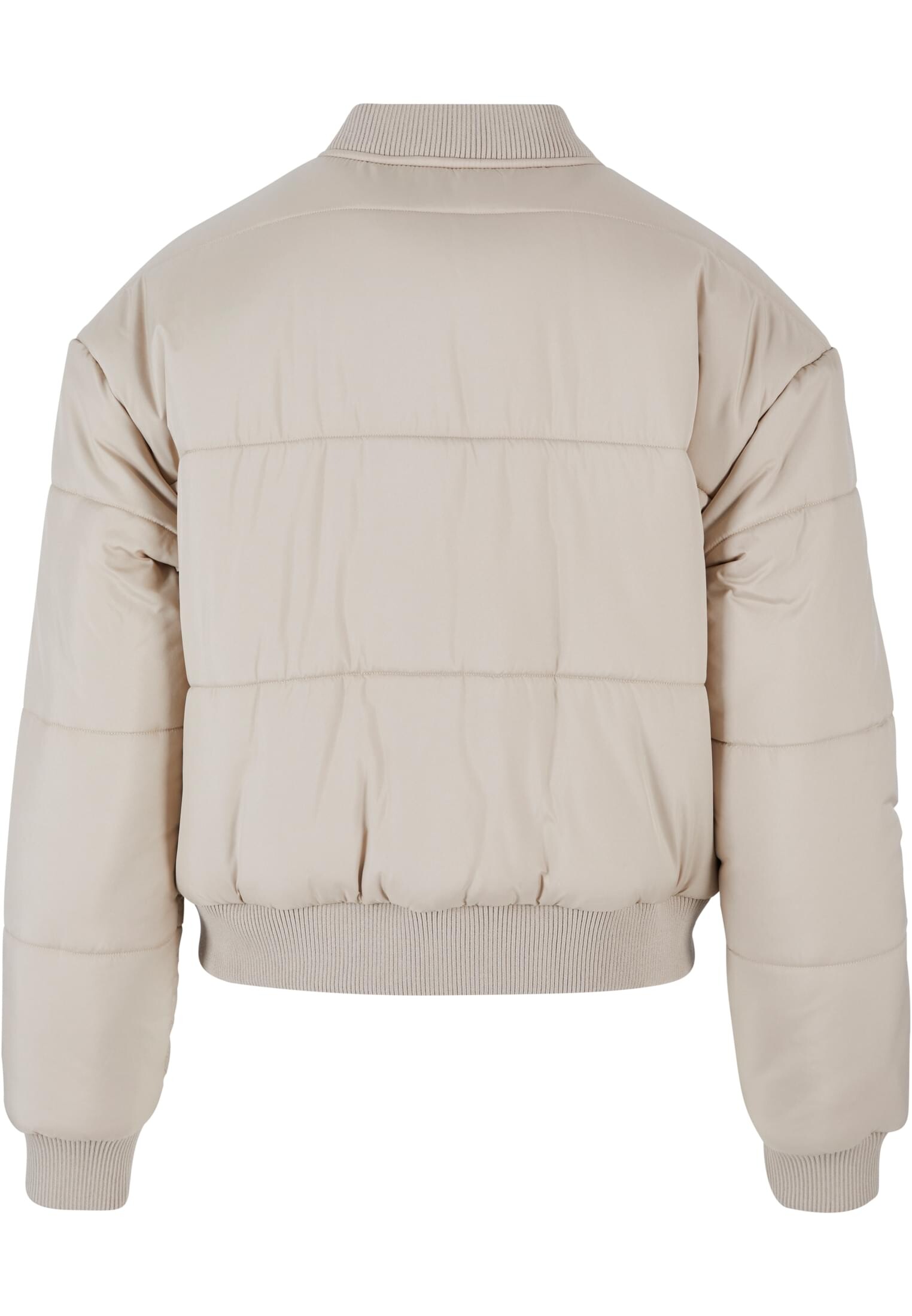 Women's bomber jacket Puffer Blouson beige