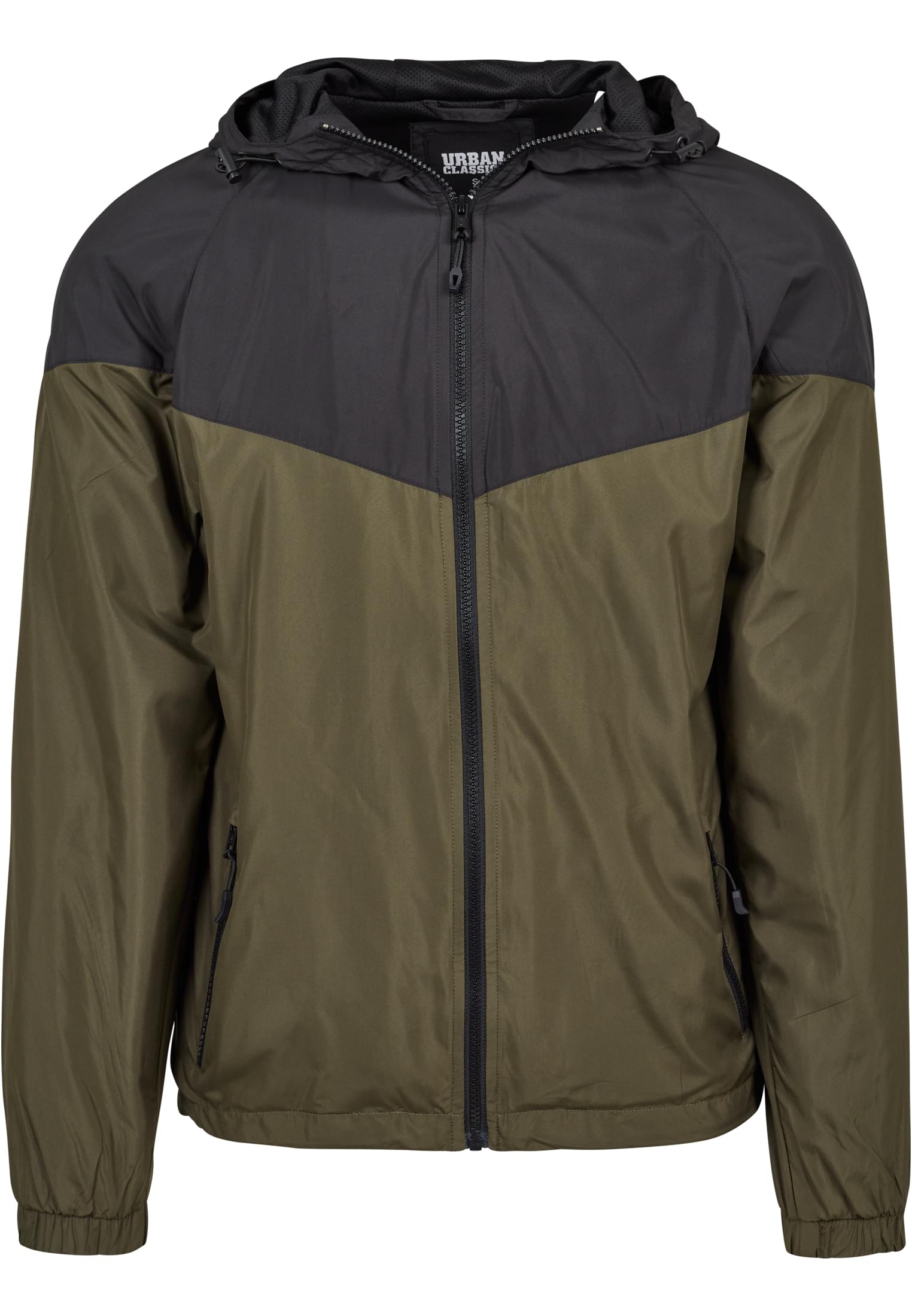 2-Tone Tech Windrunner BLK / darkolive