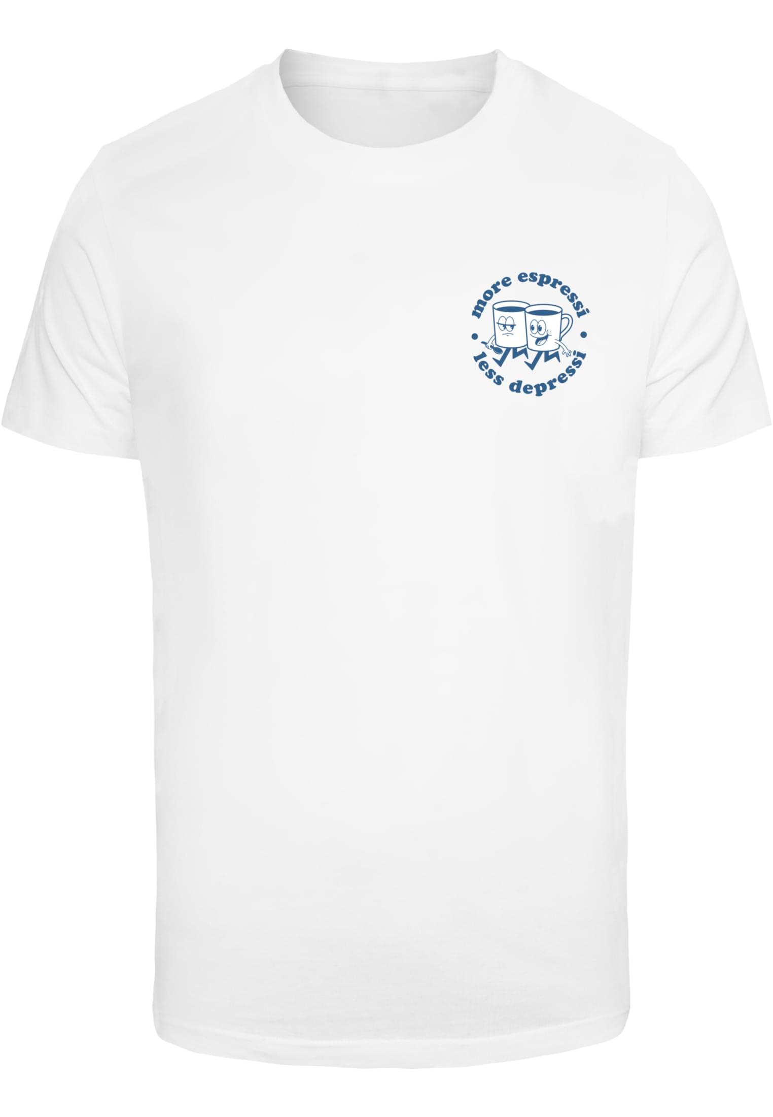 Men's T-shirt More Espressi white