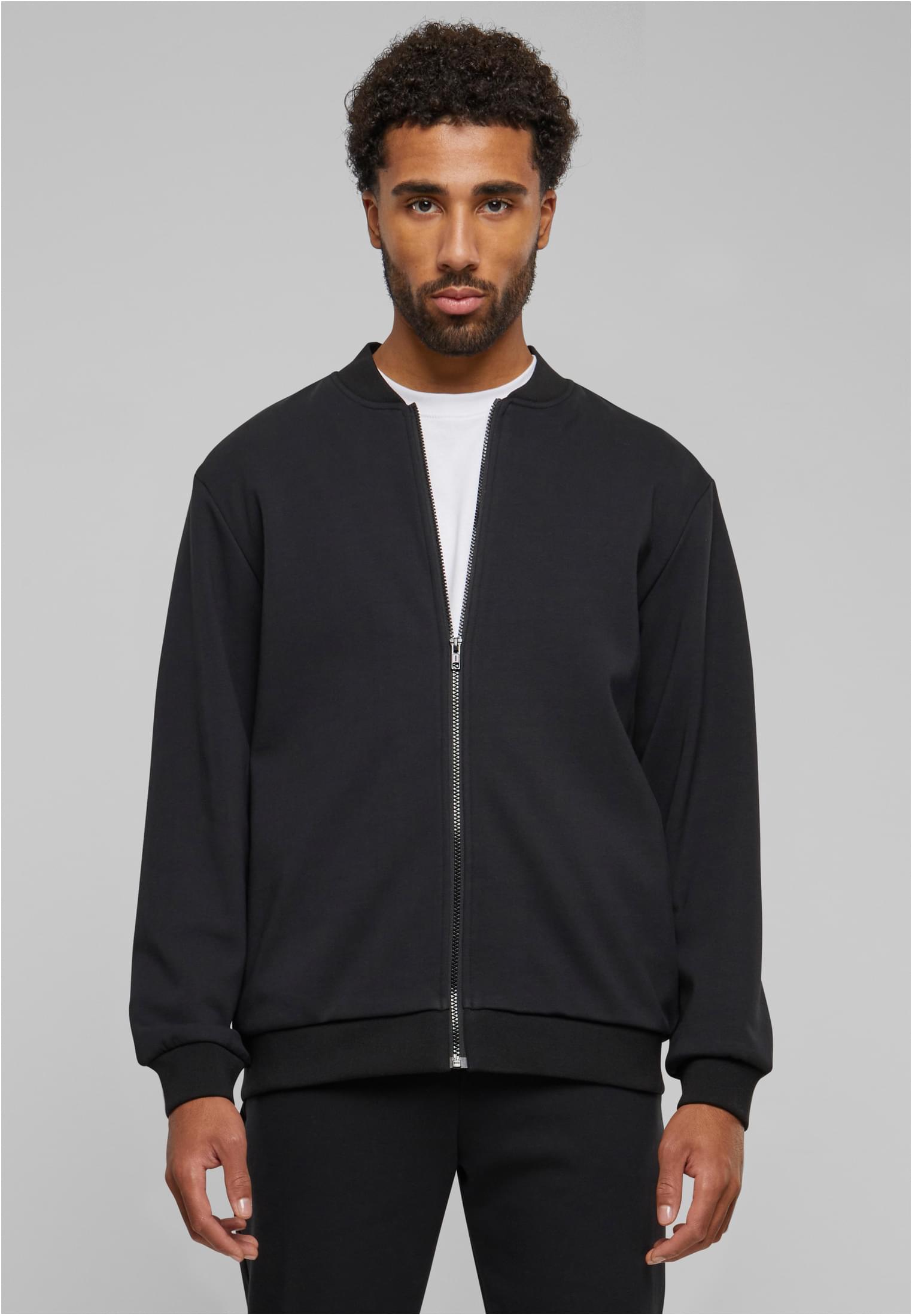 Men&#039;s lightweight jacket Cozy College black