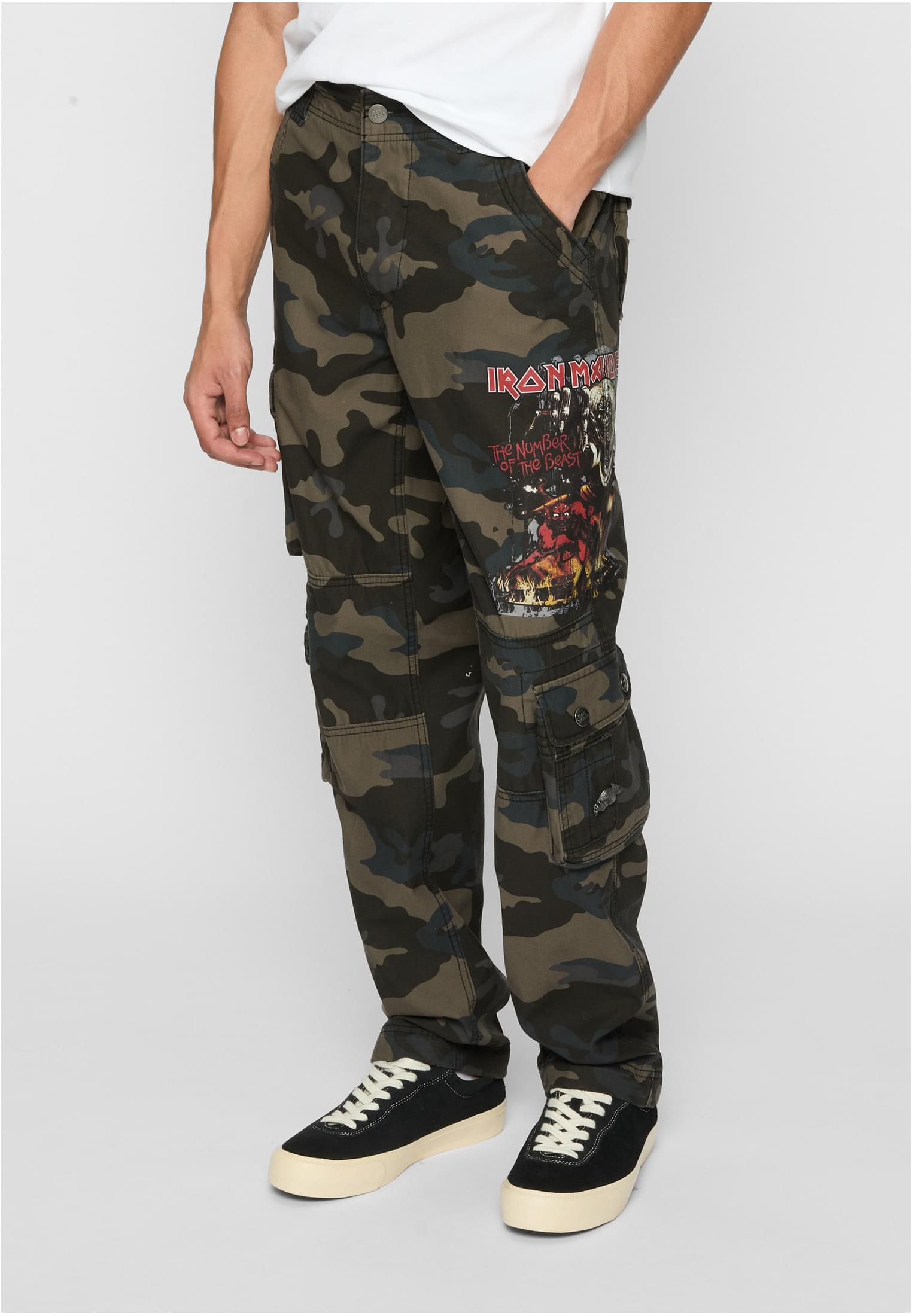 Men&#039;s trousers IRM Pure Slim camouflage