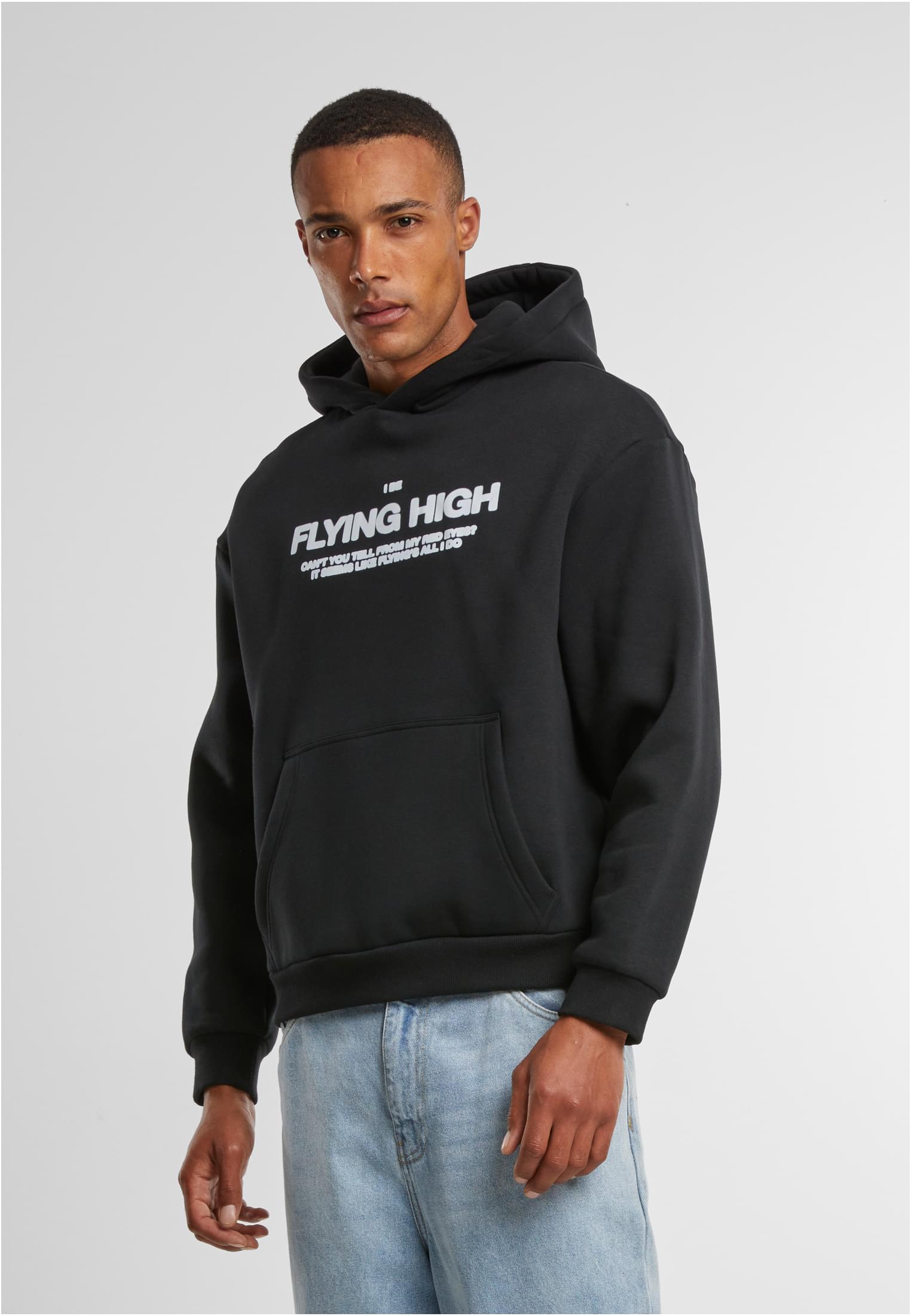 Men&#039;s hoodie High Flight Fluffy black
