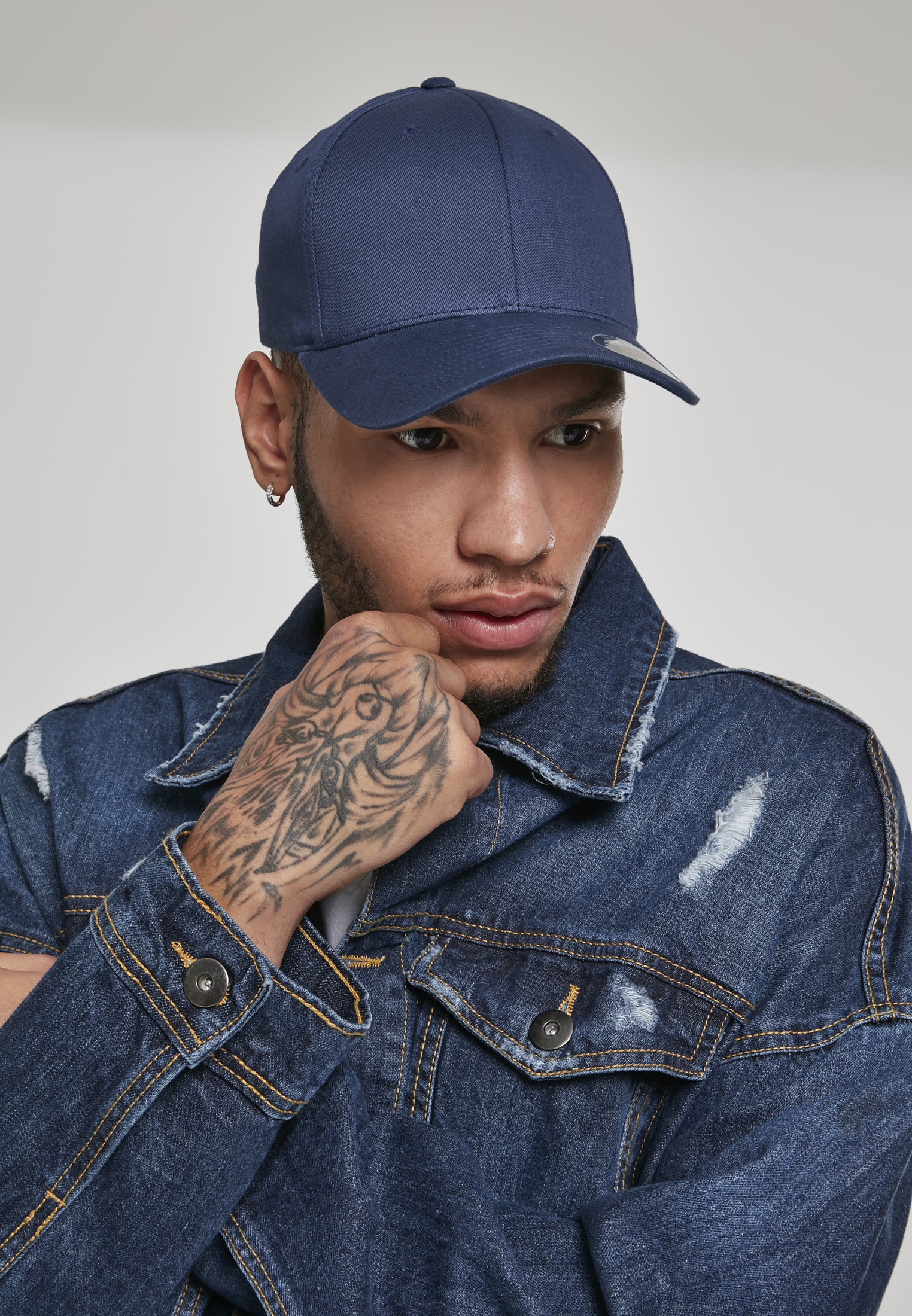 Flexfit Organic Cotton Navy Cap
