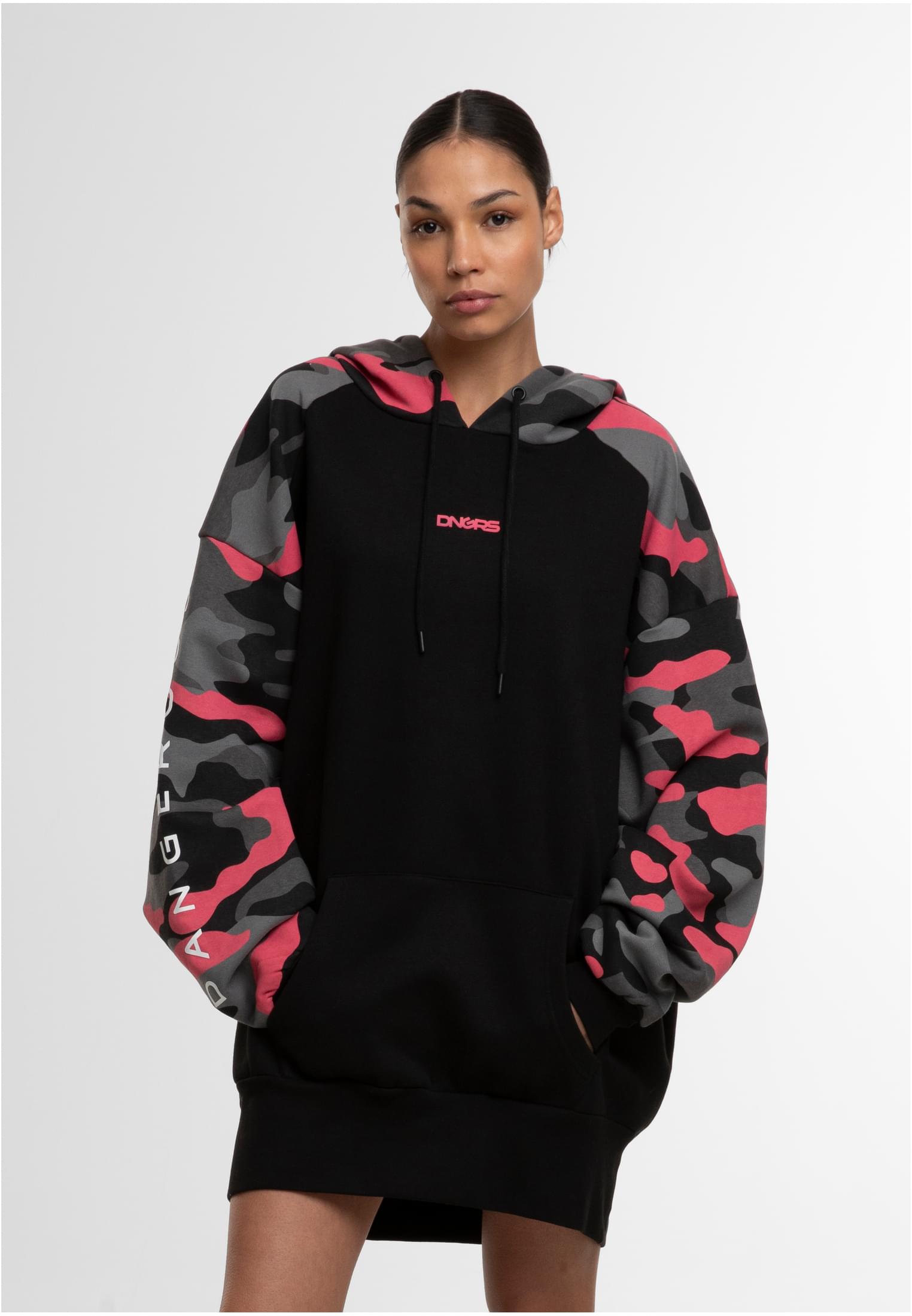 Women&#039;s Hoodydress Trust Oversized Hoodydress Black