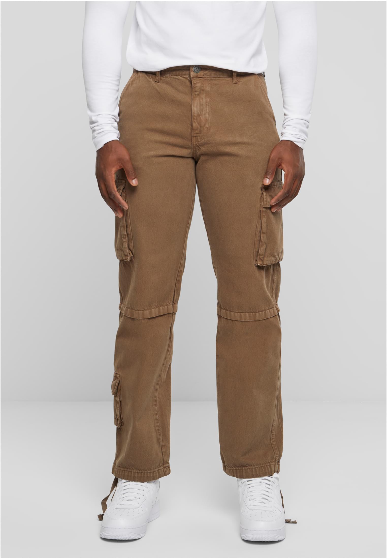 Men&#039;s Cargo Pants DEF Pocket - Brown