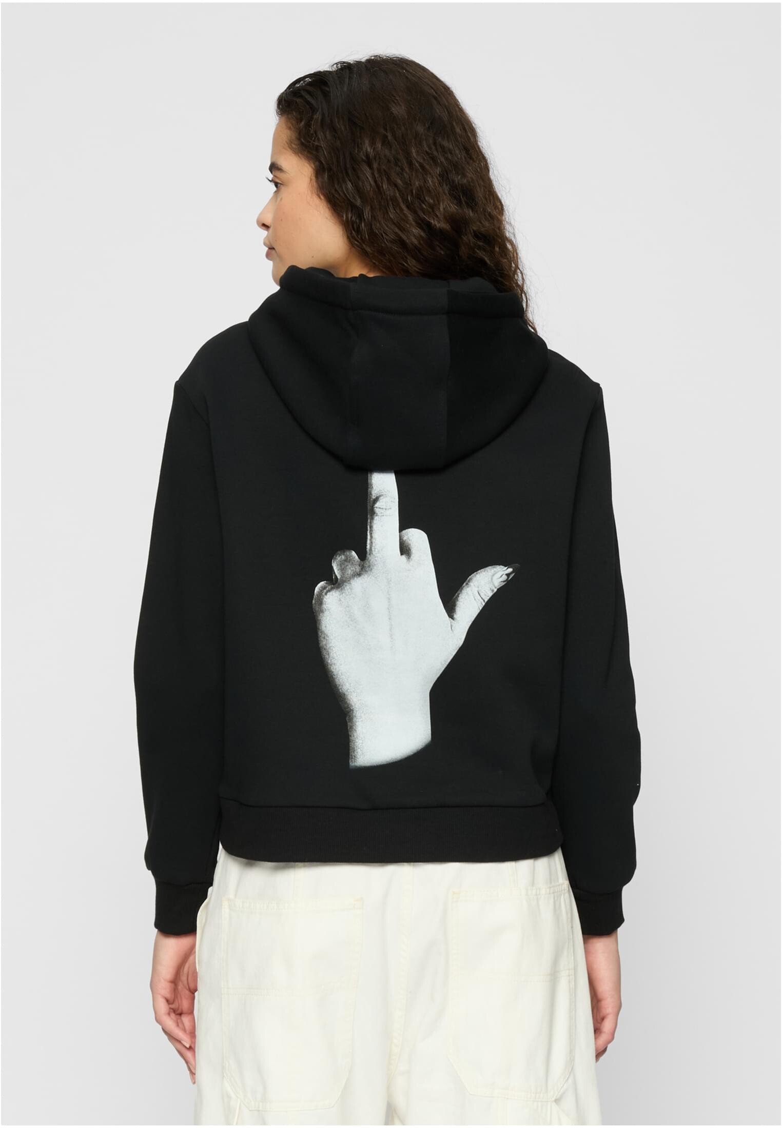 Women's sweatshirt I Dont Give A Hoody black