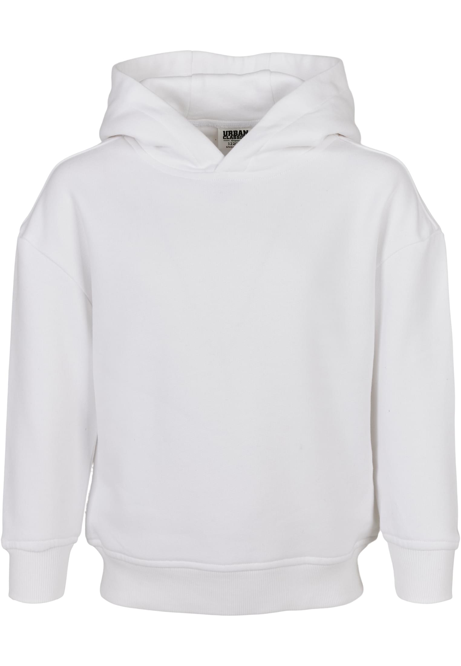 Girls' bio hoodie white