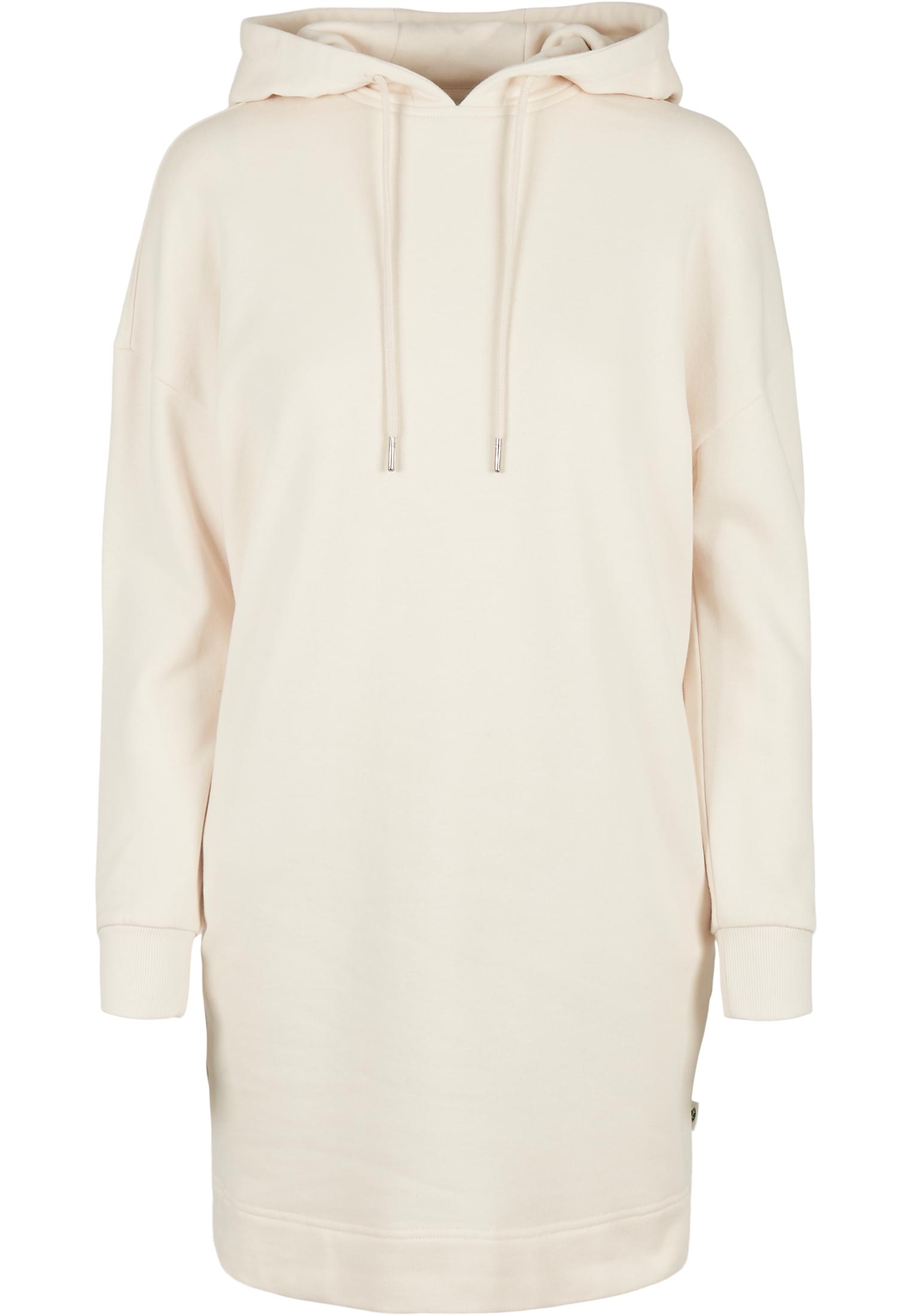 Women's Organic Oversized Terry Dress with Hood whitesand