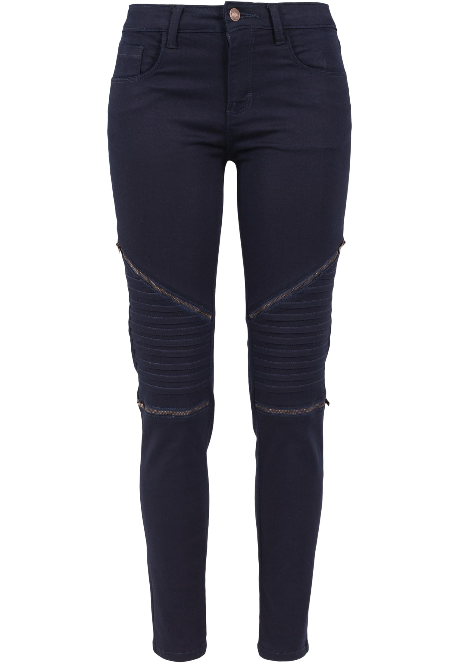 Women&#039;s Stretch Biker Pants Dark Denim